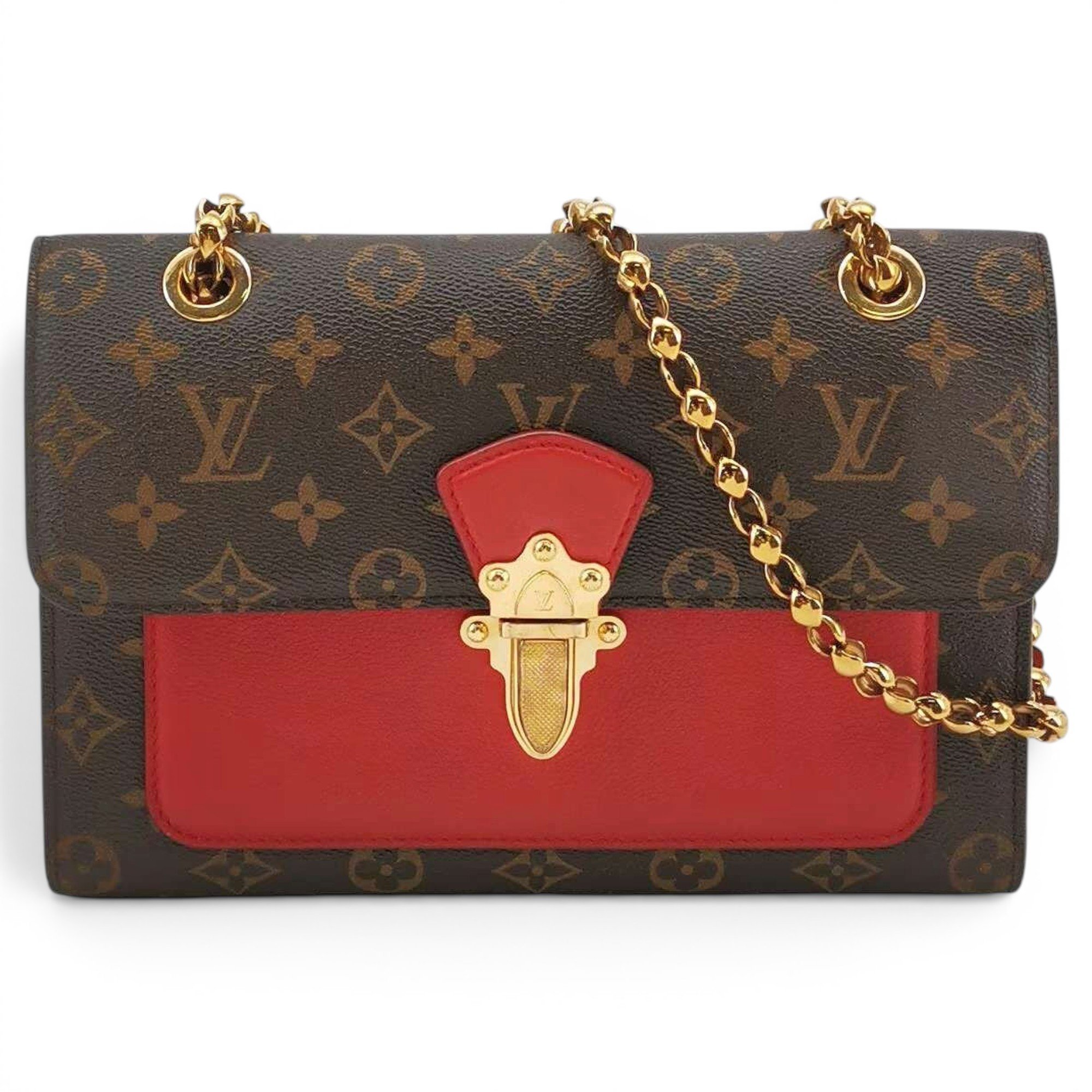 Victoire leather handbag