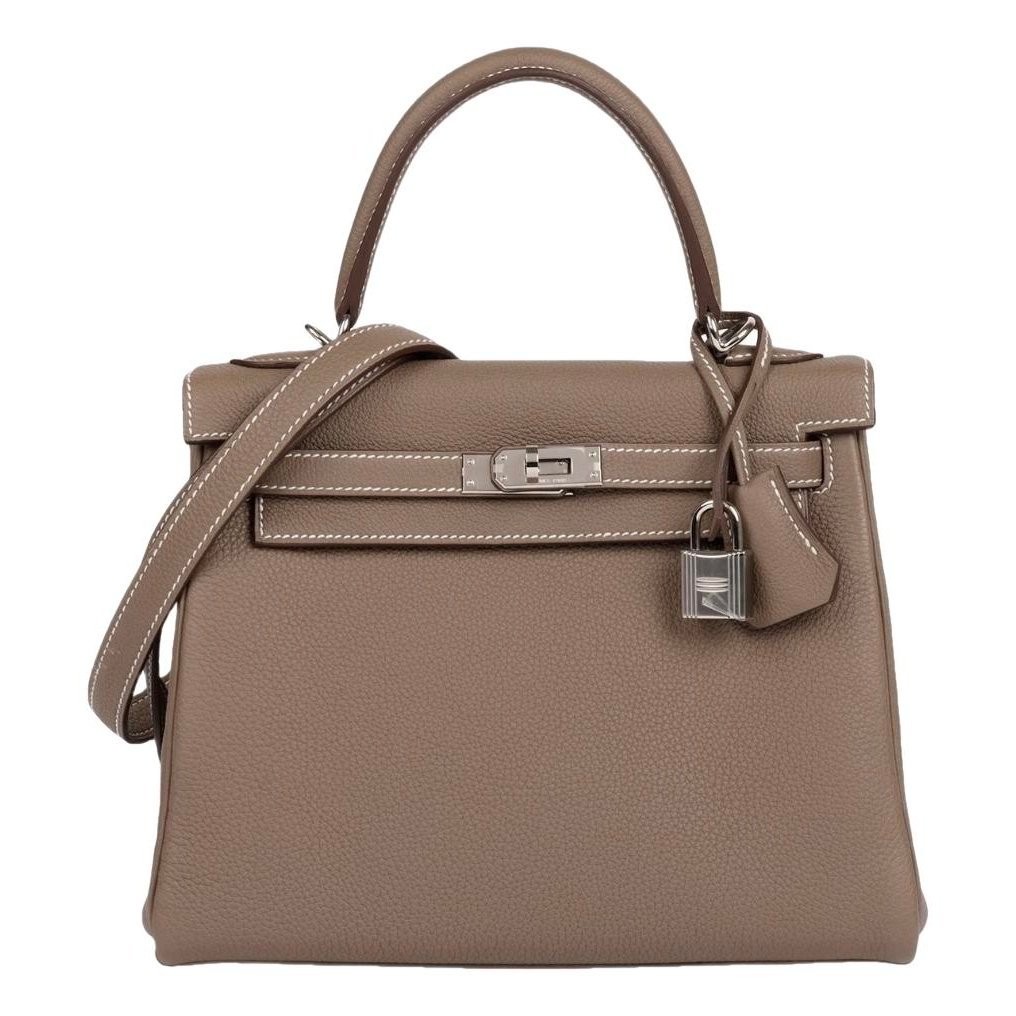 Kelly 25 leather handbag