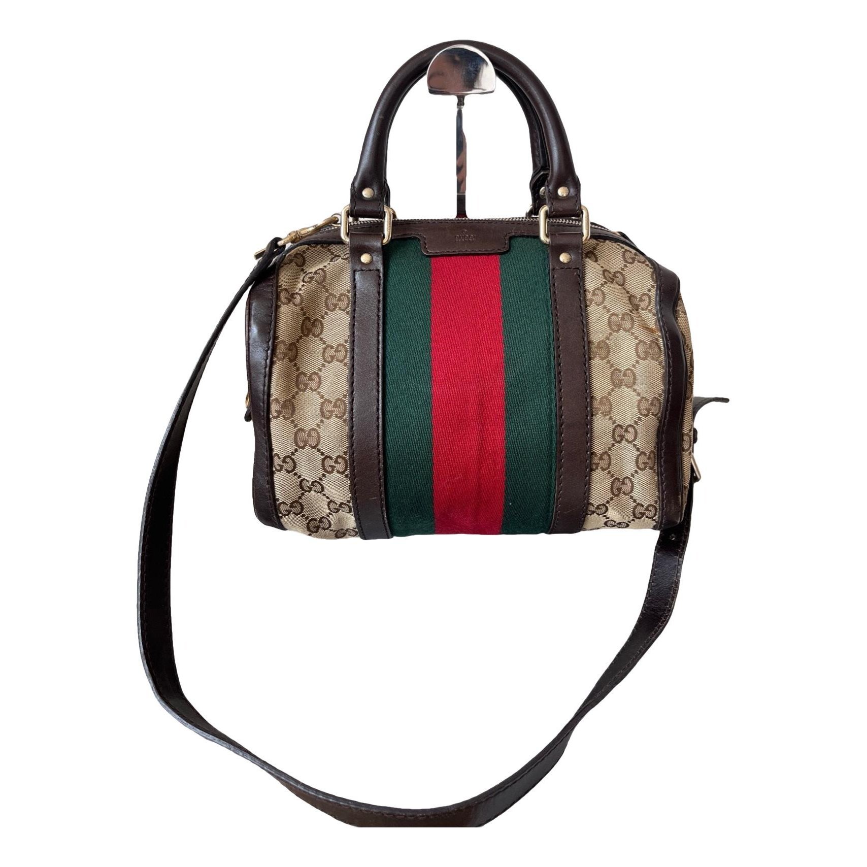 Boston cloth handbag