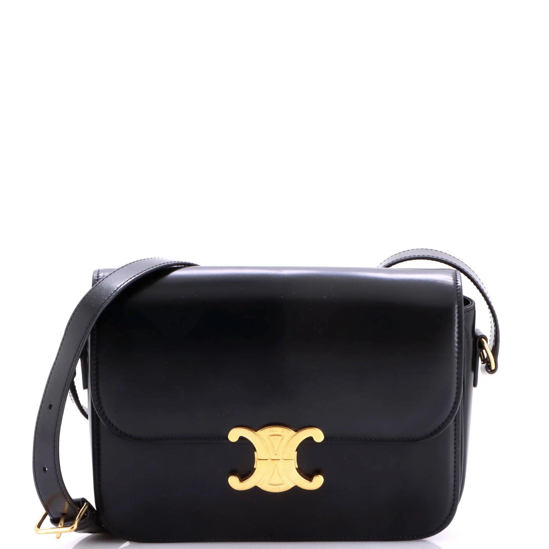 Leather crossbody bag
