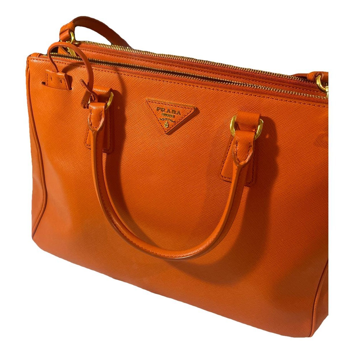 Galleria patent leather handbag
