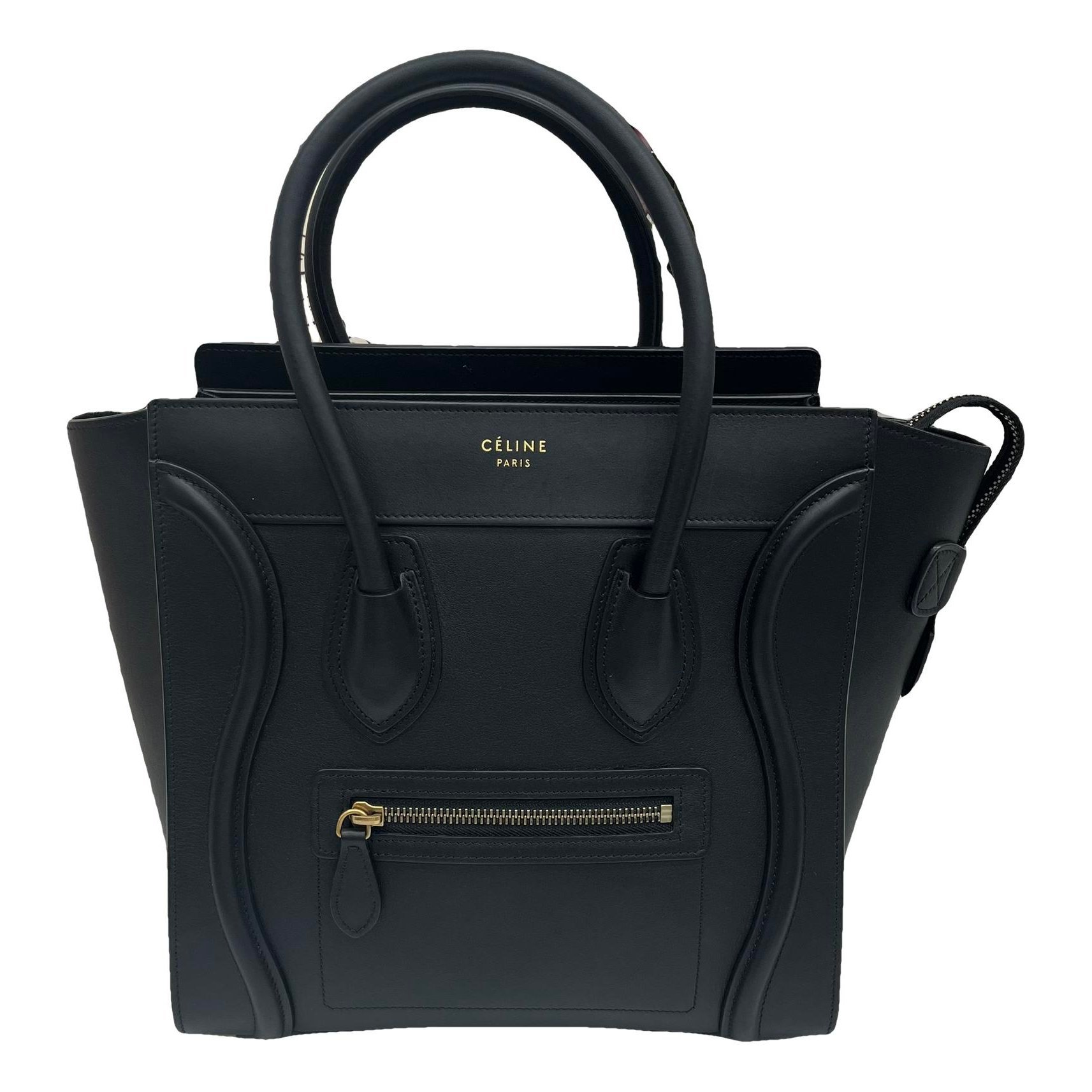 Luggage leather handbag