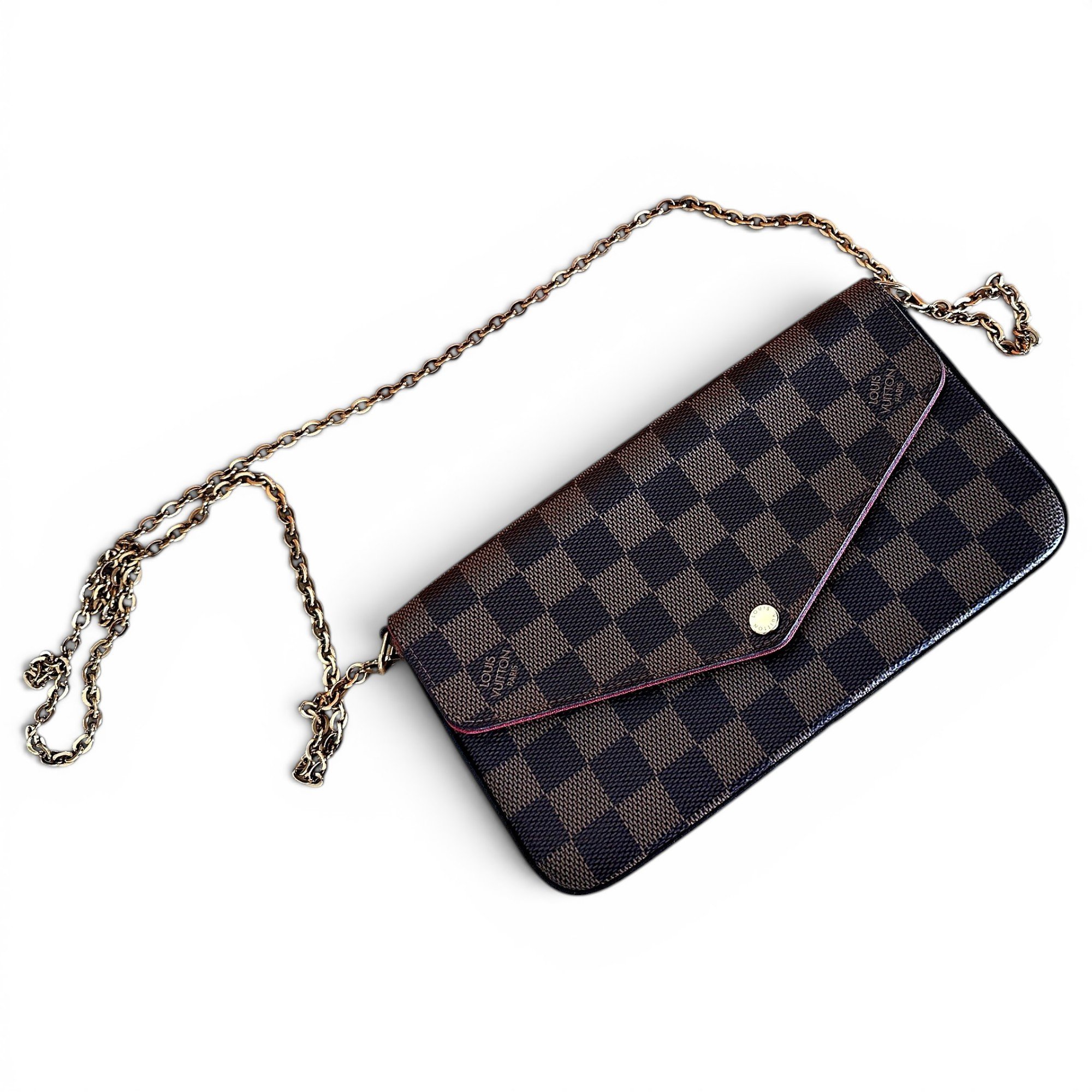 Félicie leather crossbody bag
