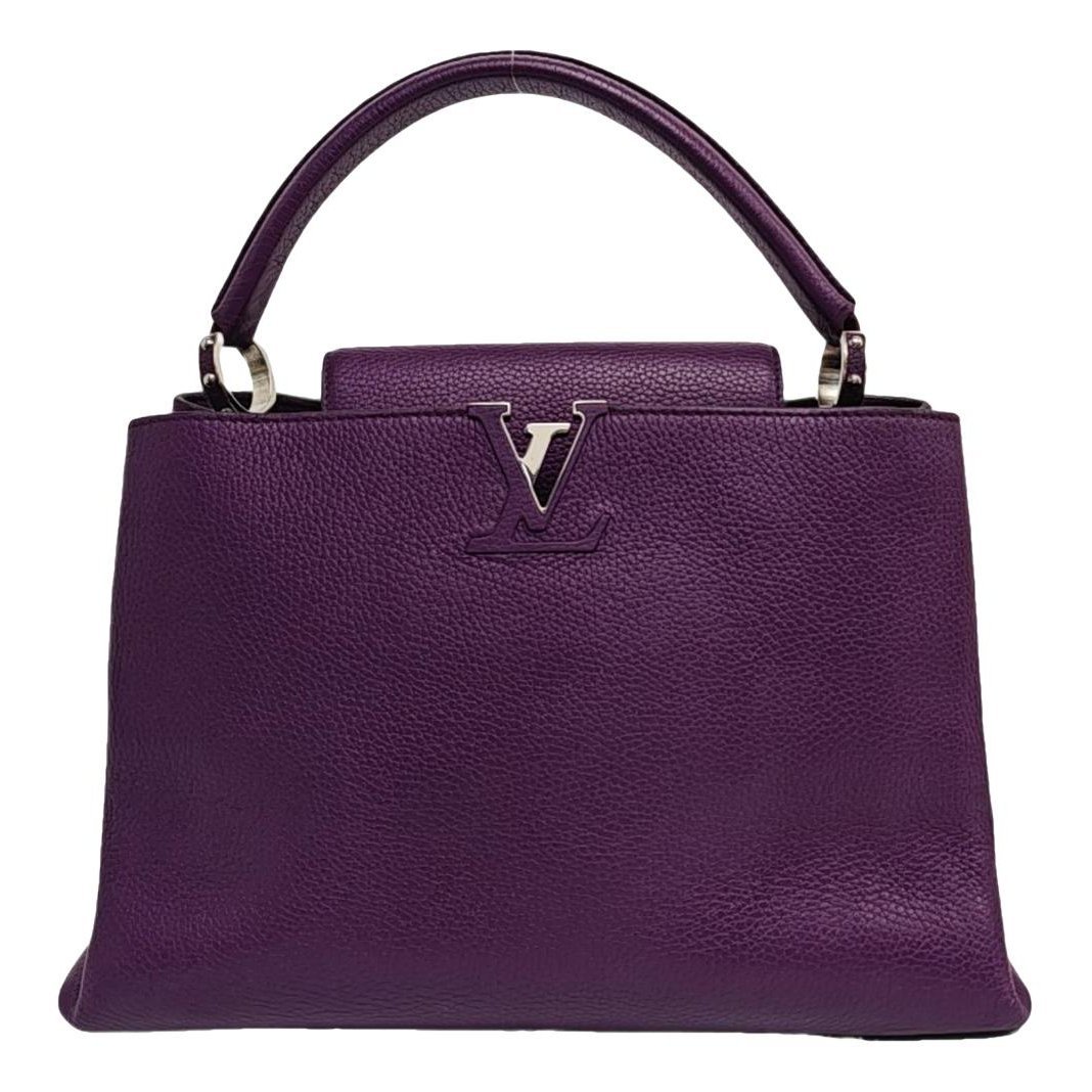 Capucines leather handbag