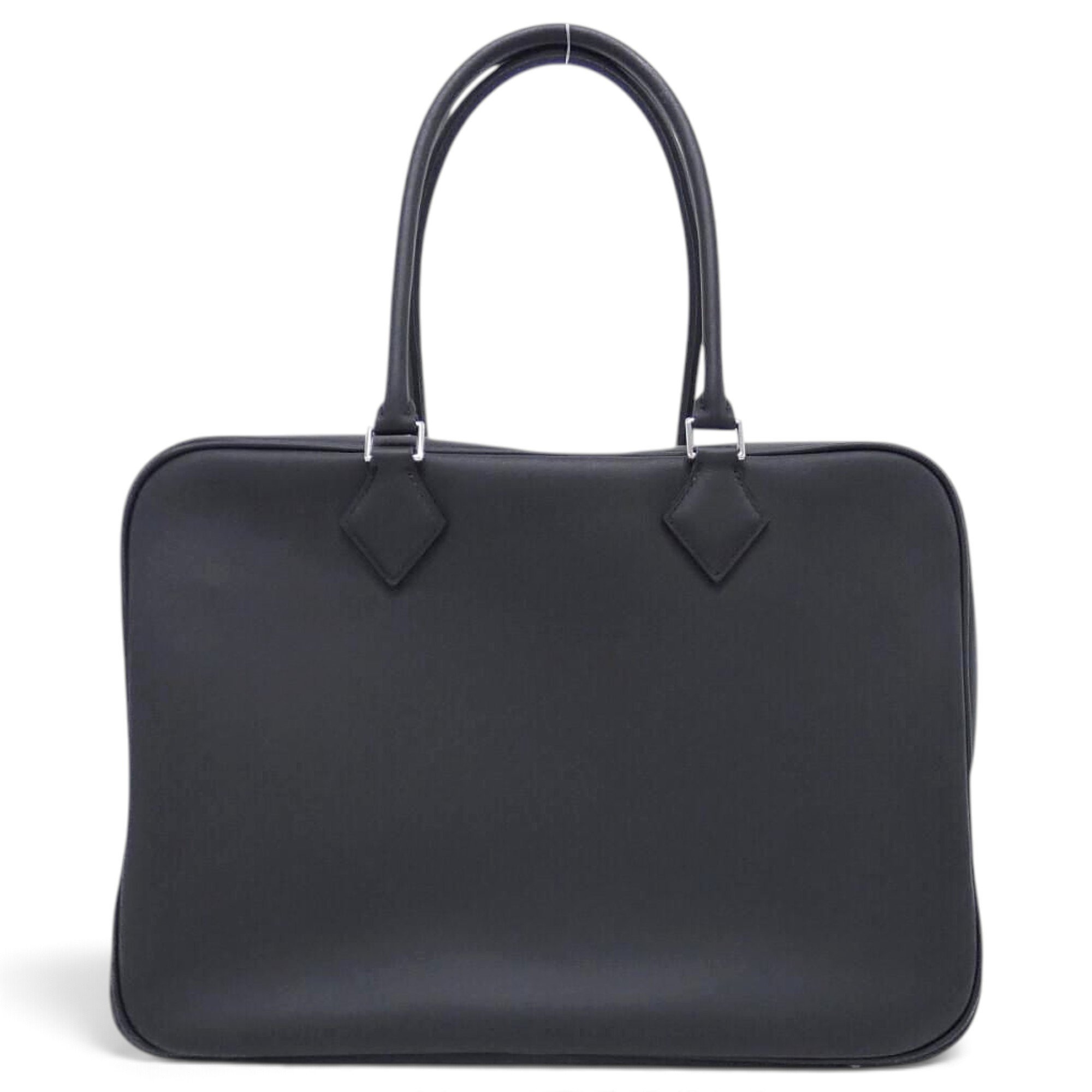 Plume leather handbag