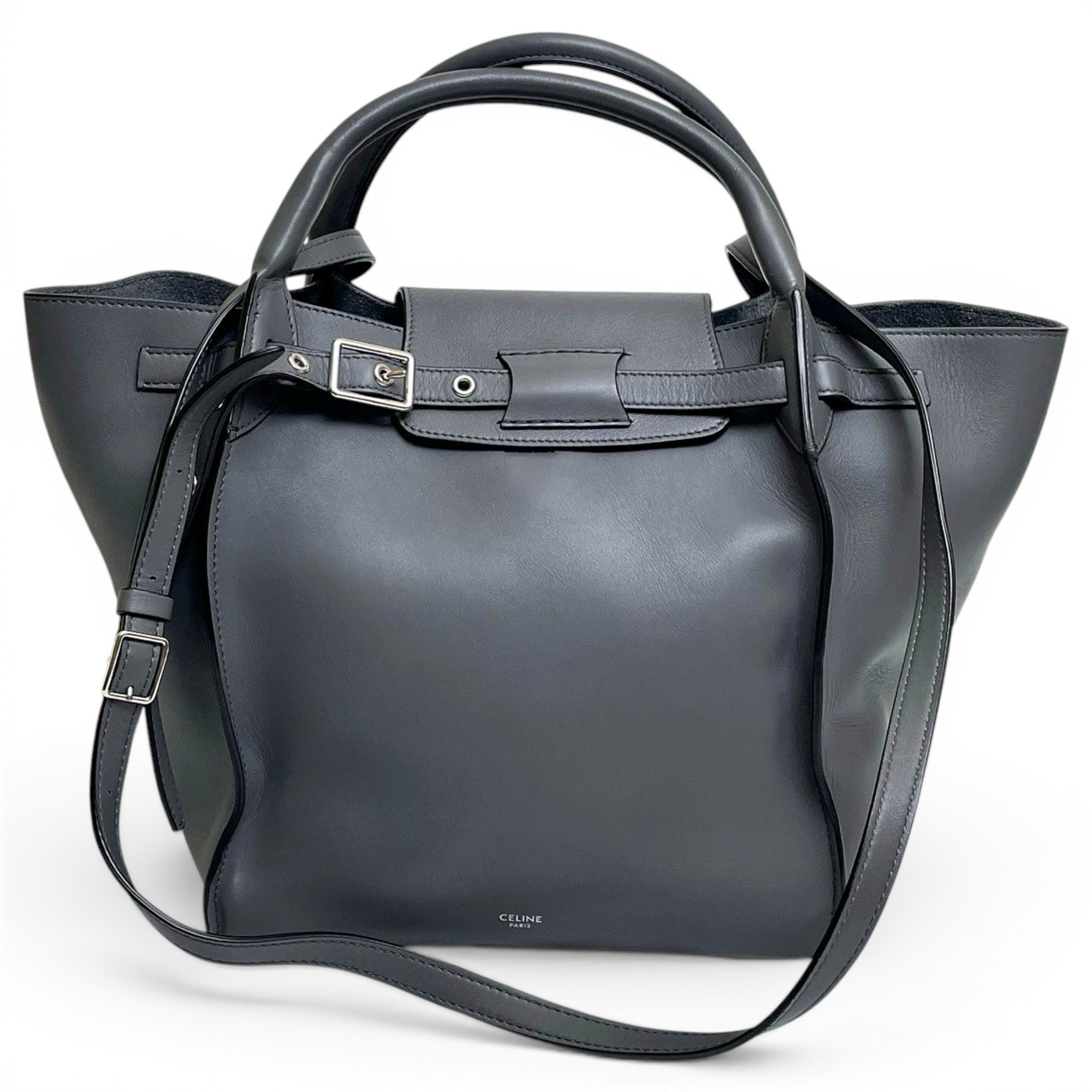 Big Bag leather handbag