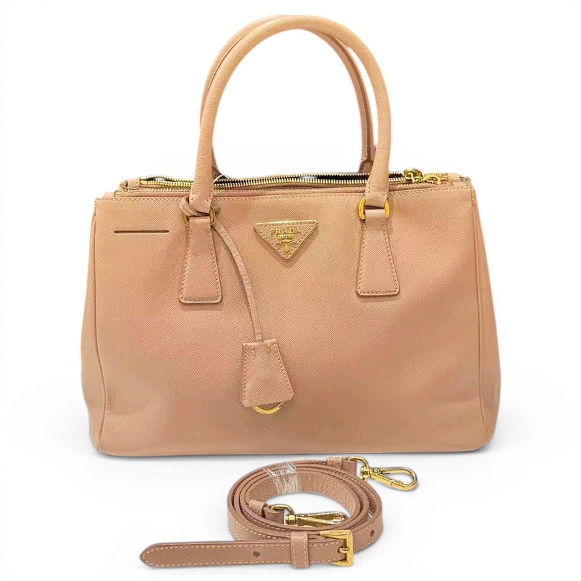 Galleria leather handbag