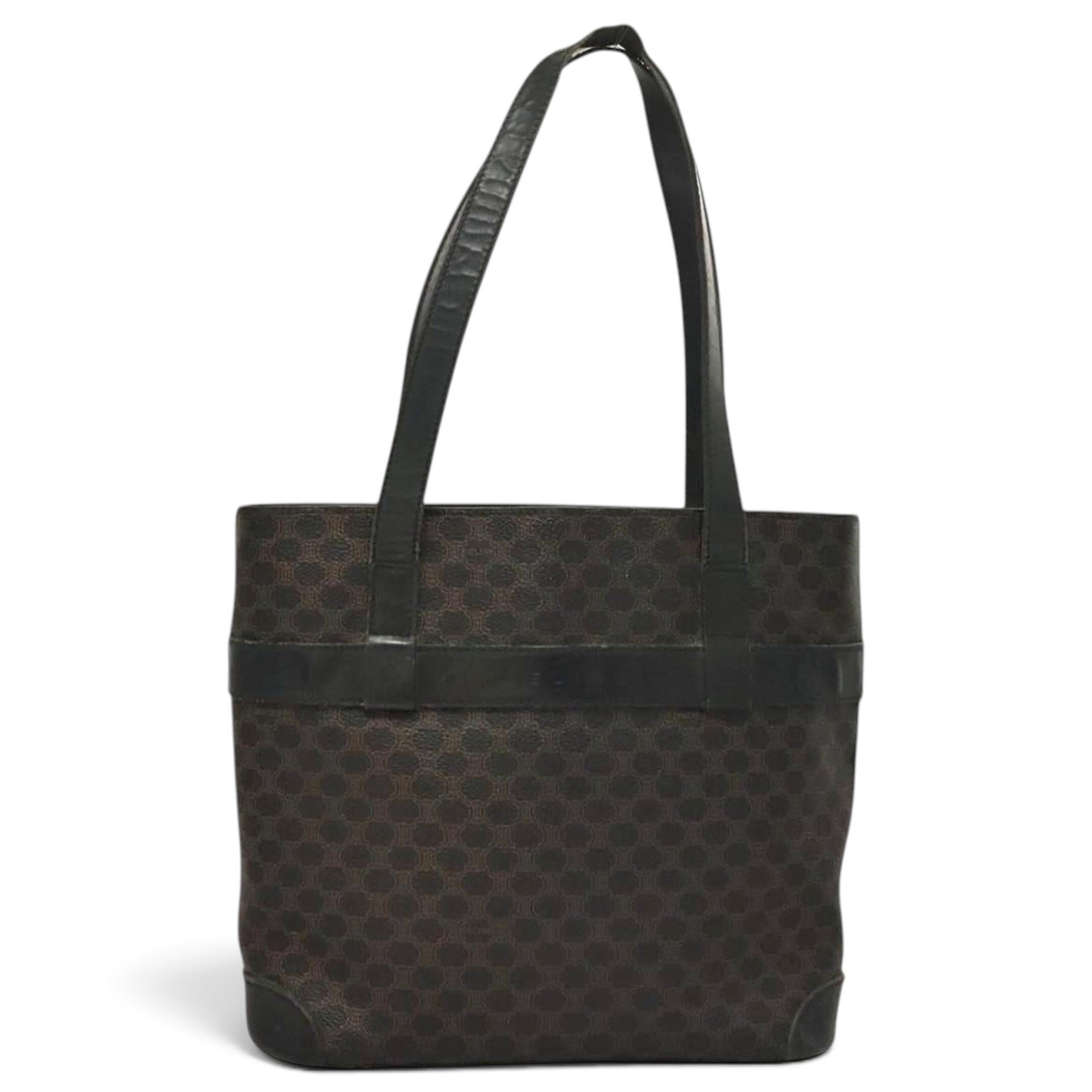Leather tote