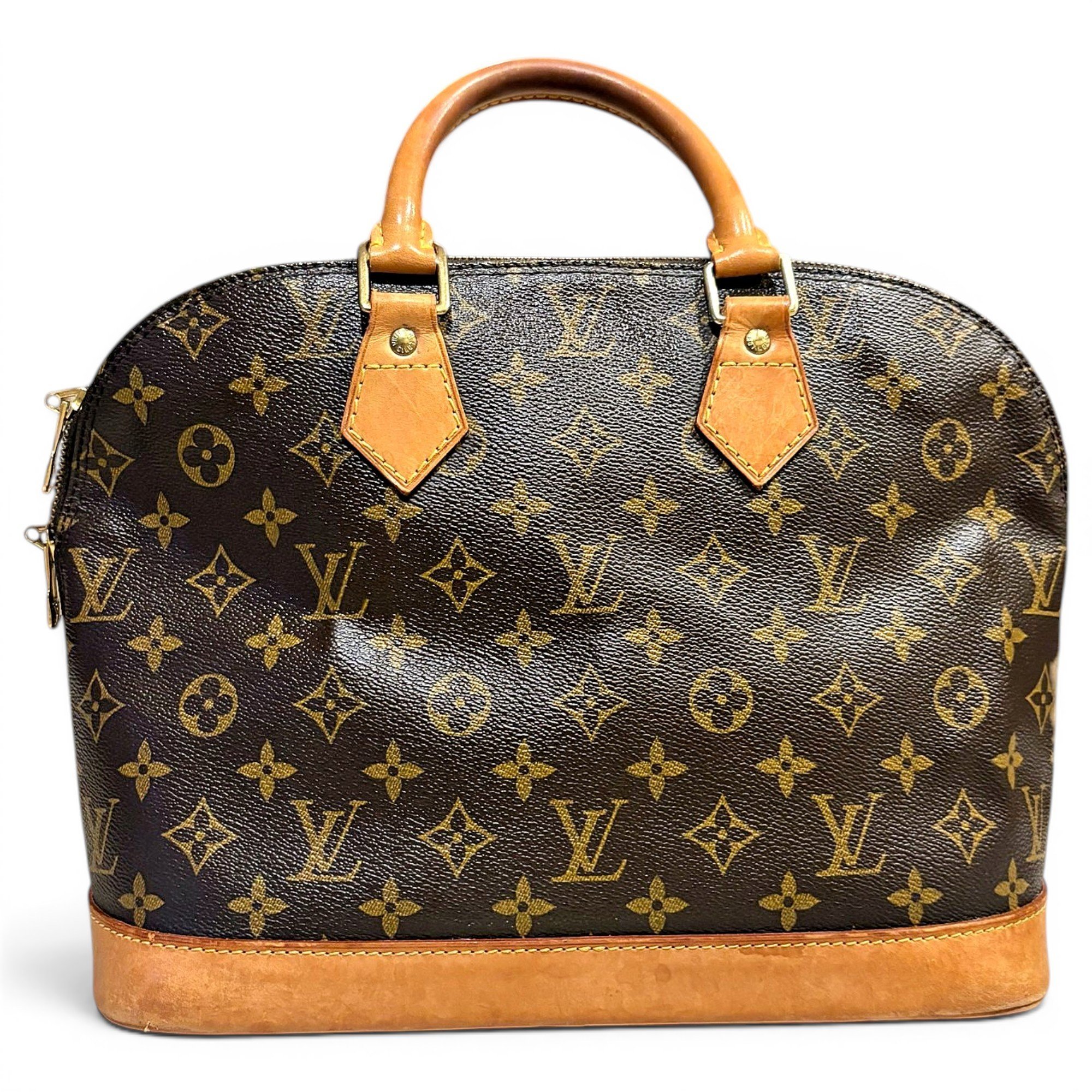 Alma leather handbag