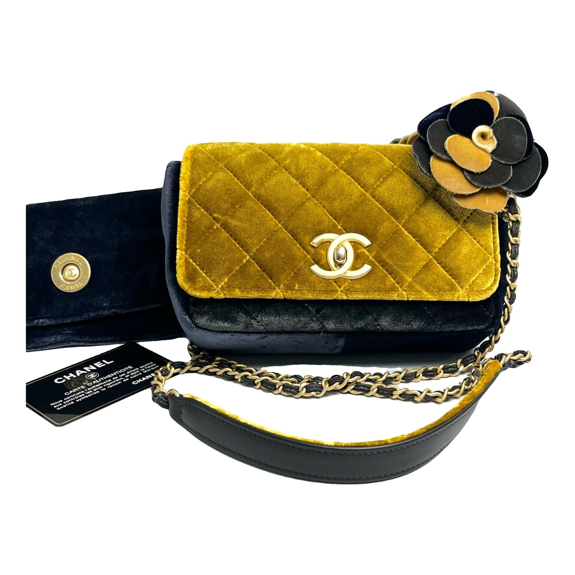 Timeless/Classique velvet crossbody bag