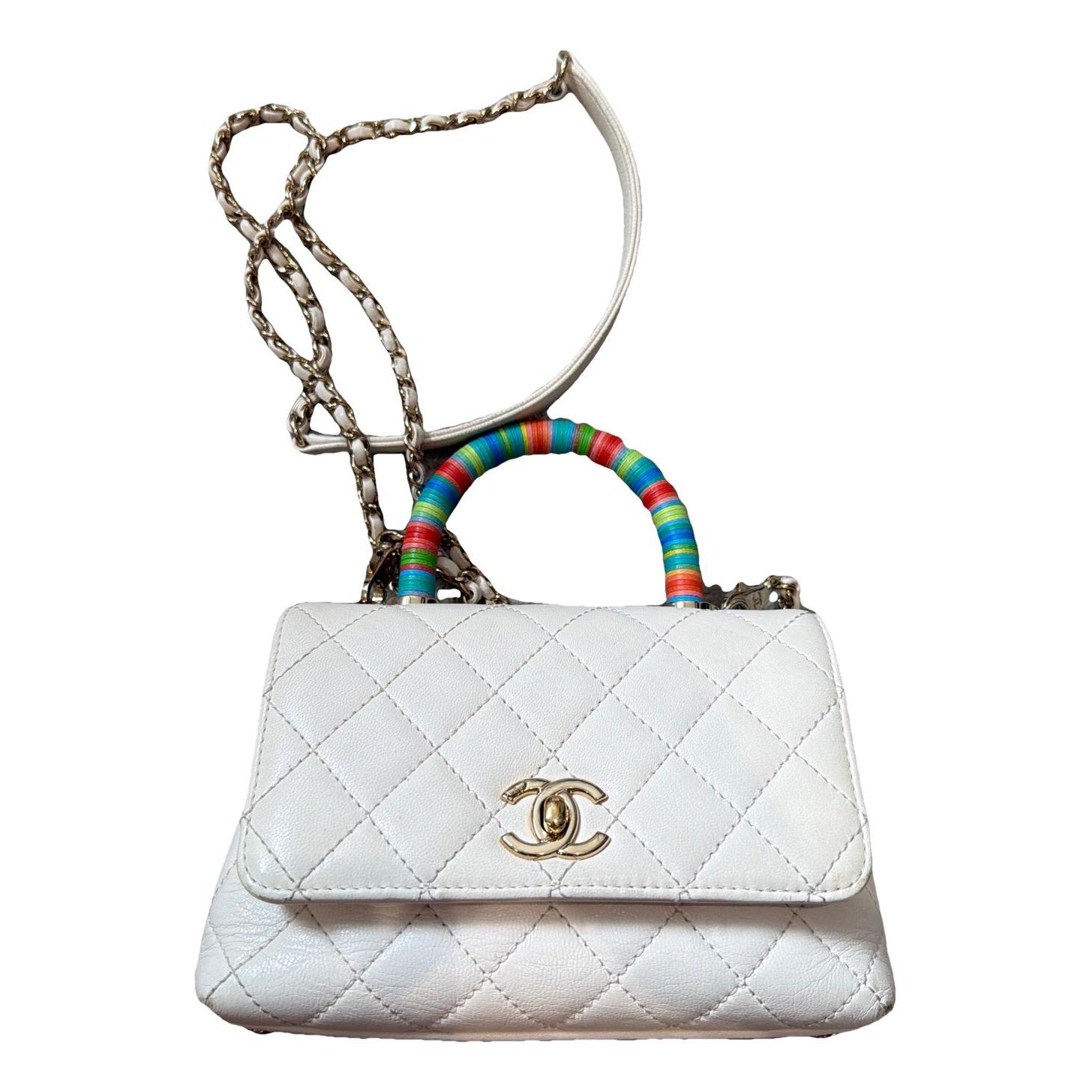 Timeless Classique Top Handle leather handbag