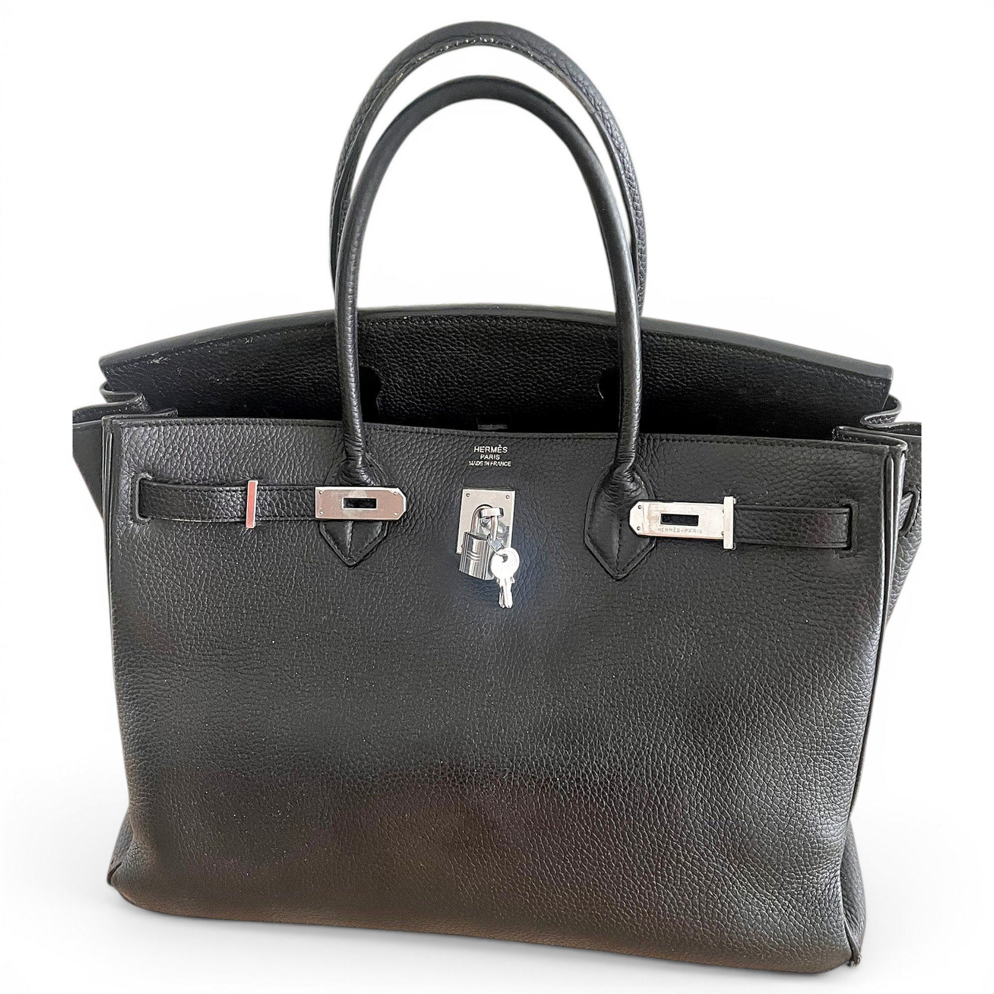 Birkin 40 leather handbag