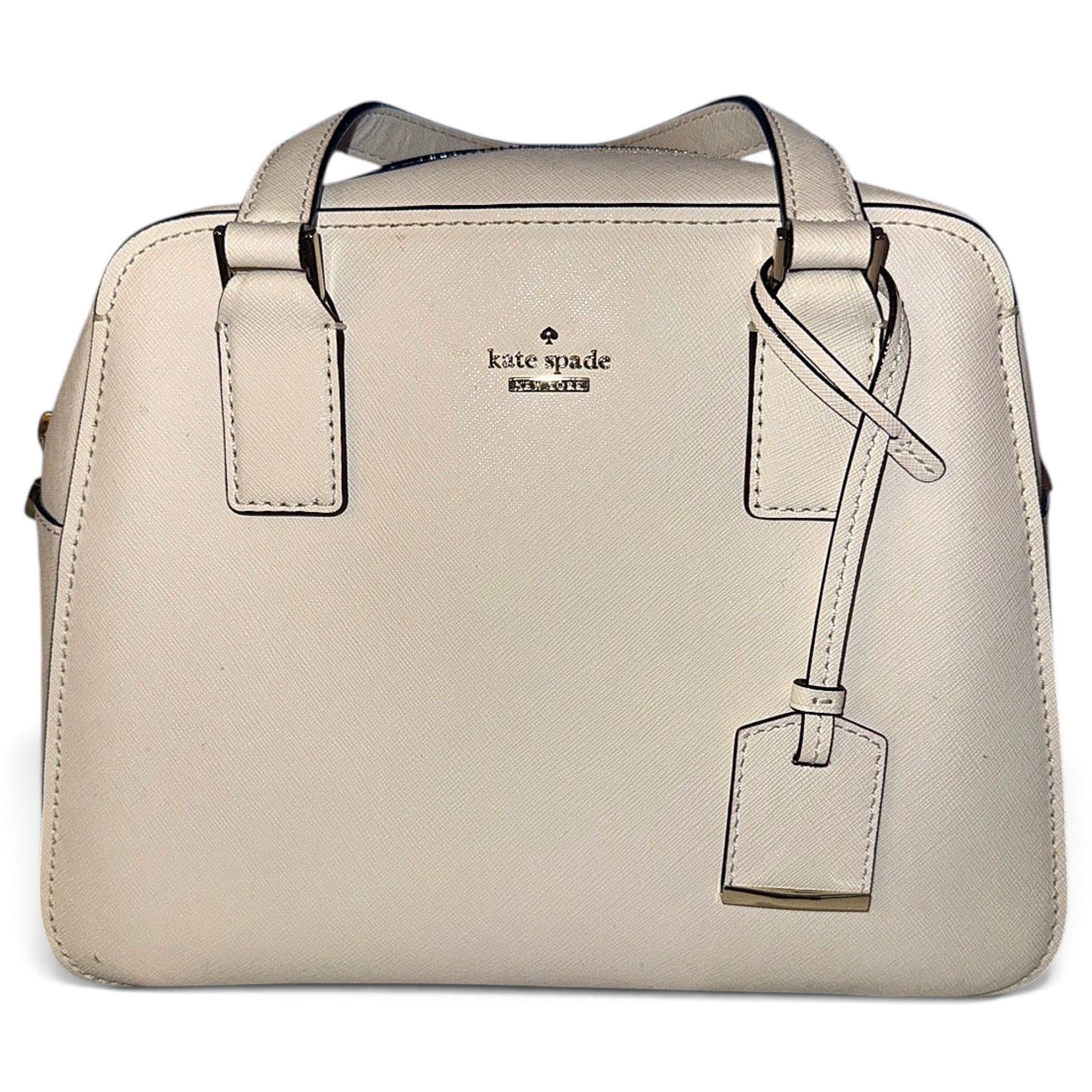 Leather satchel