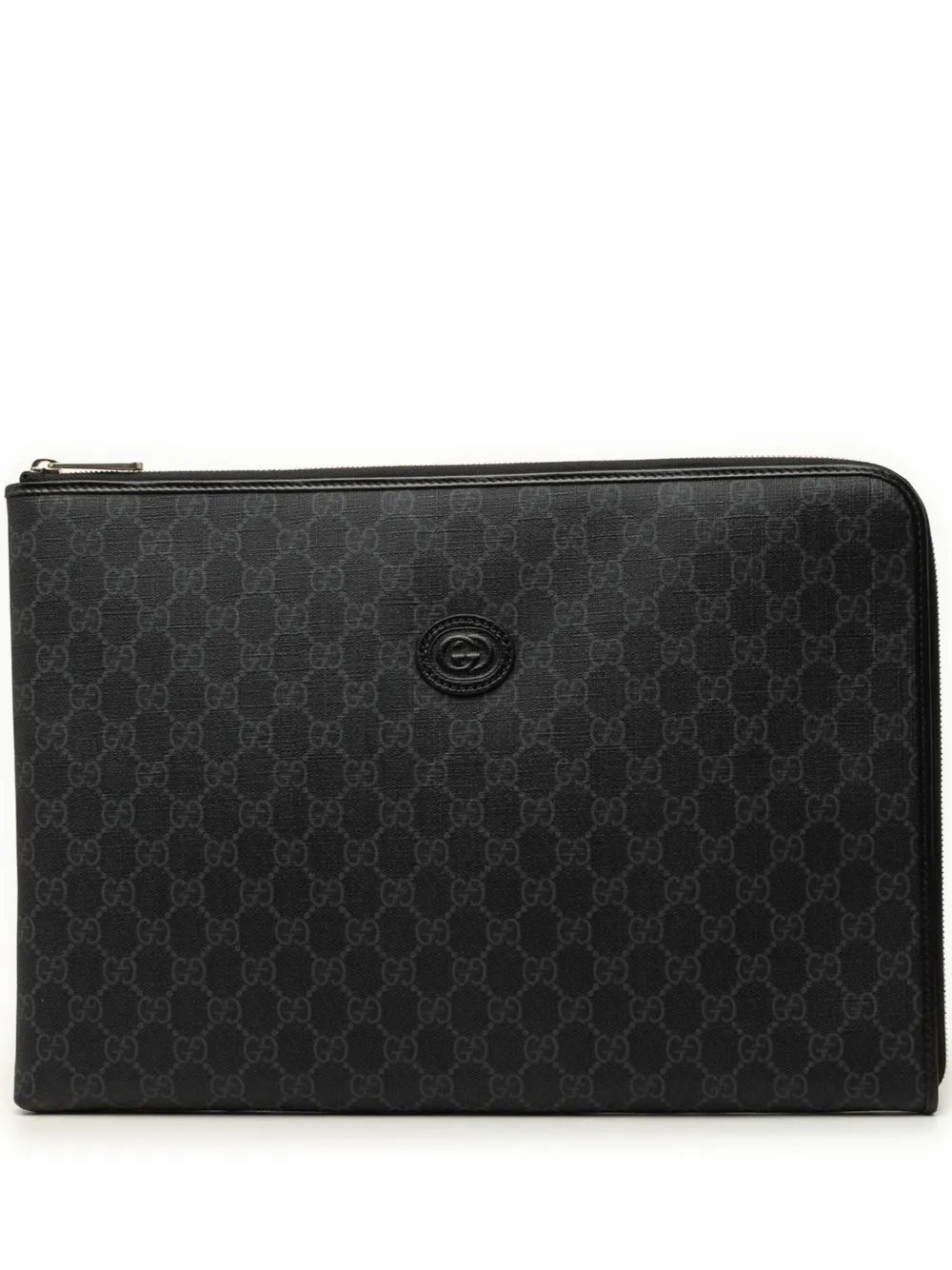 2016-2026 GG Supreme Interlocking G clutch bag