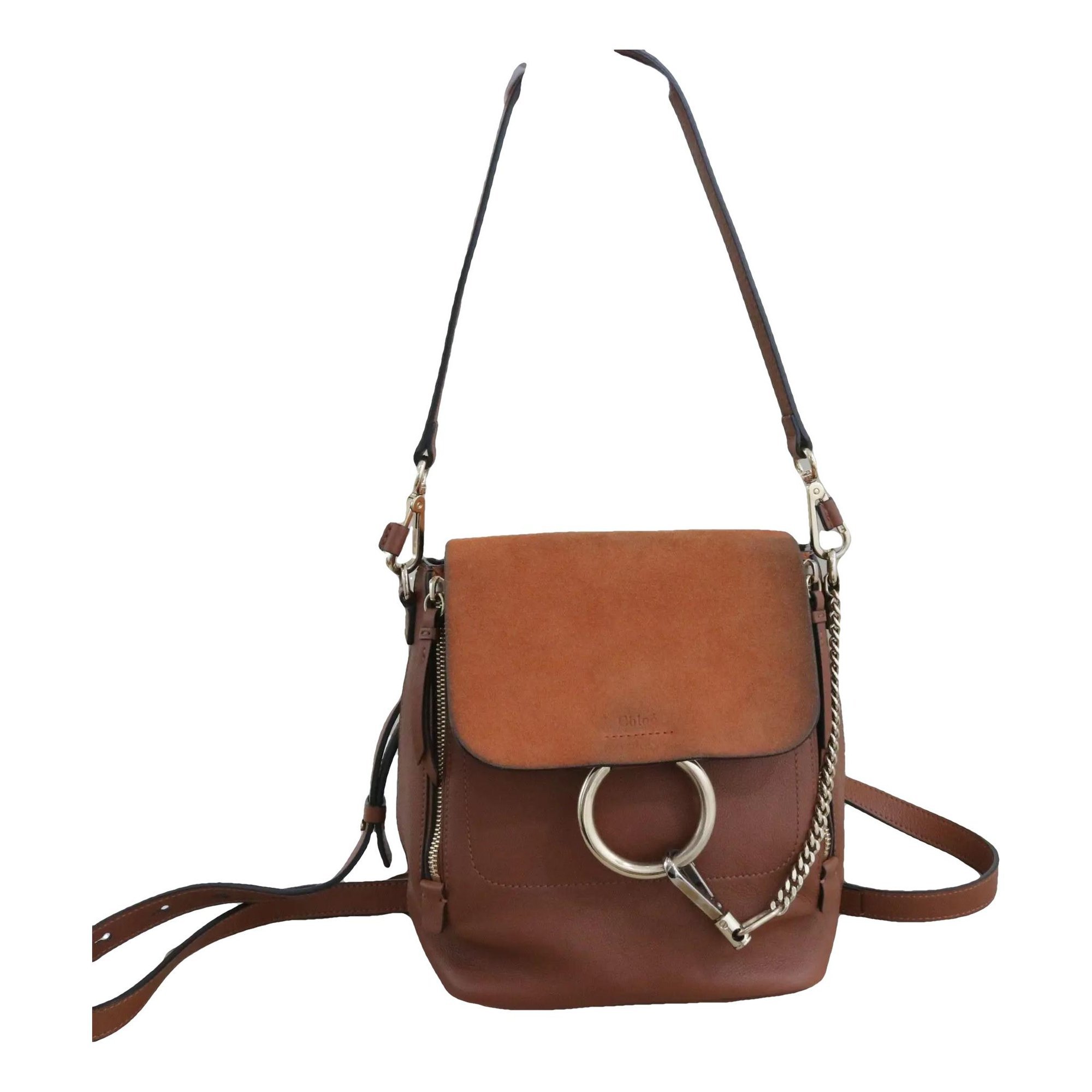 Horse Medal leather backpack