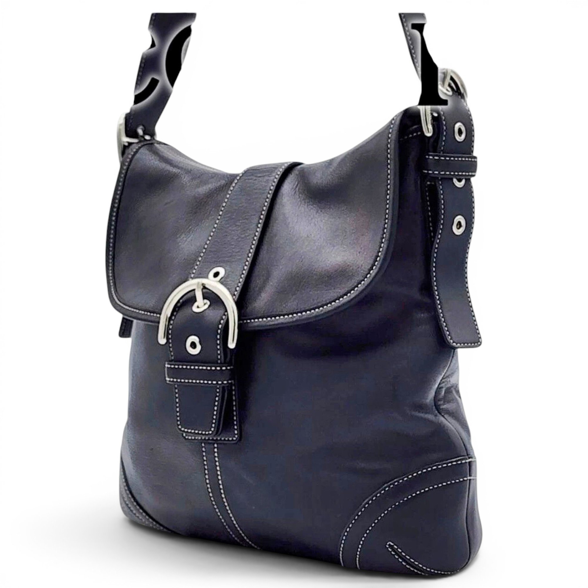 Leather handbag