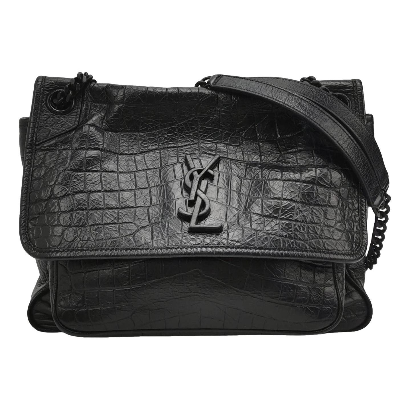 Niki leather crossbody bag