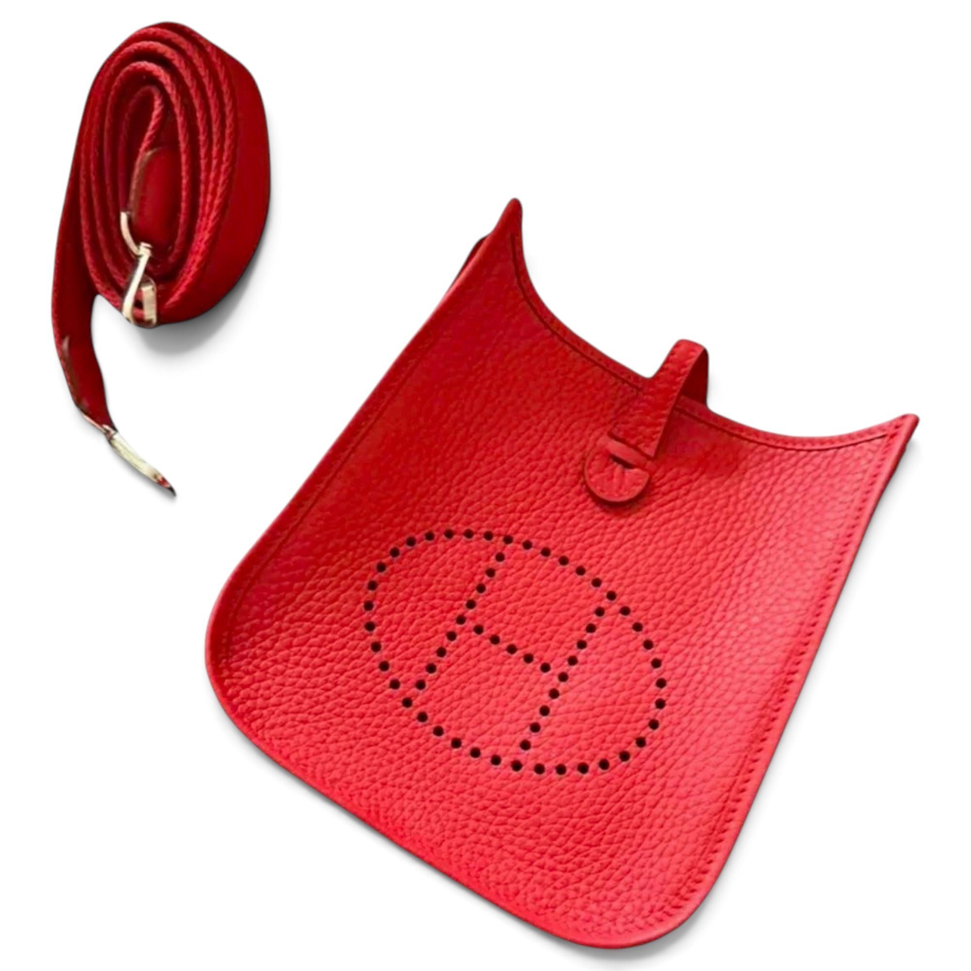 Mini Evelyne leather handbag