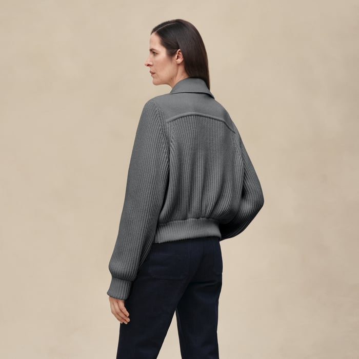 Gris Osmium Long-sleeve Jacket