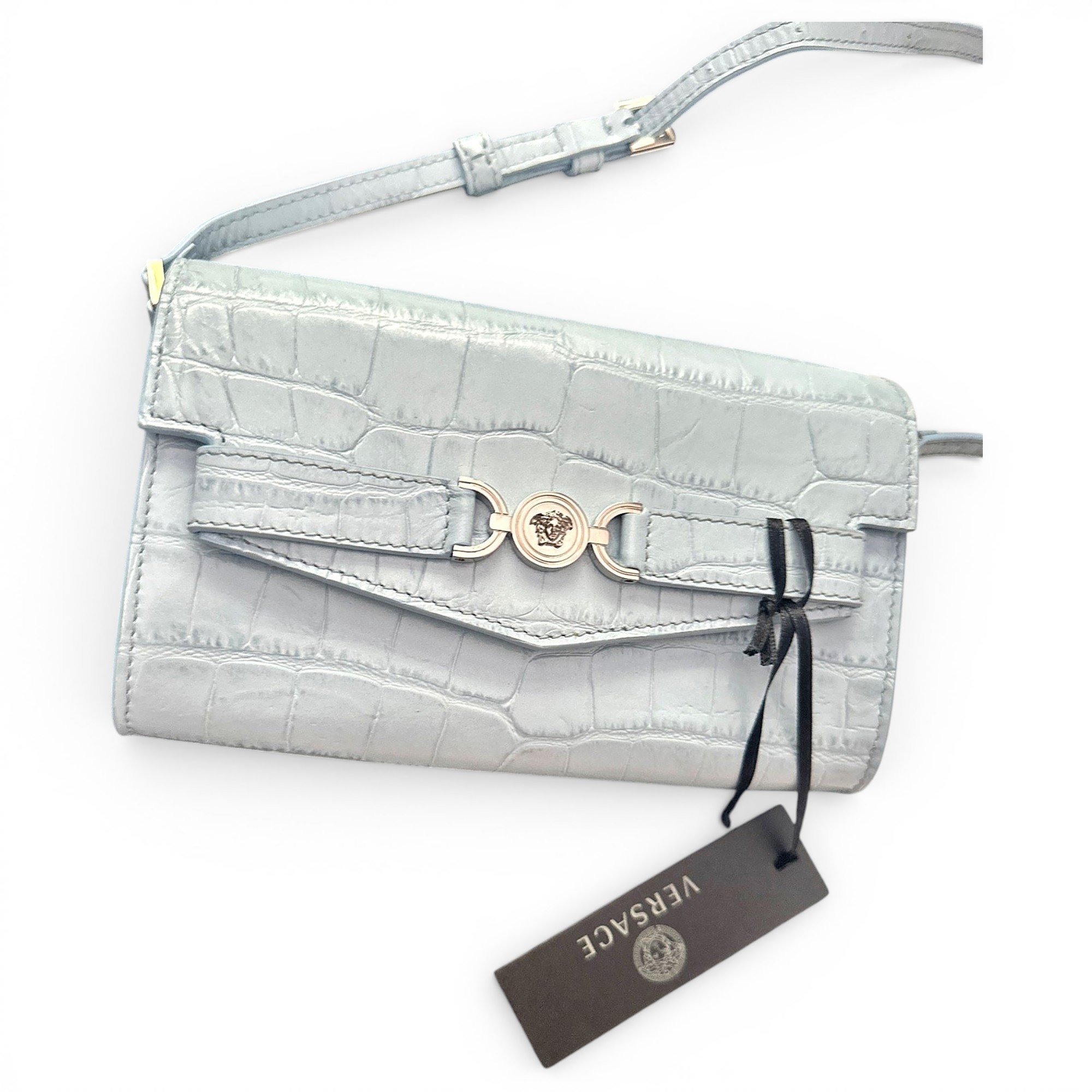 La Medusa leather handbag