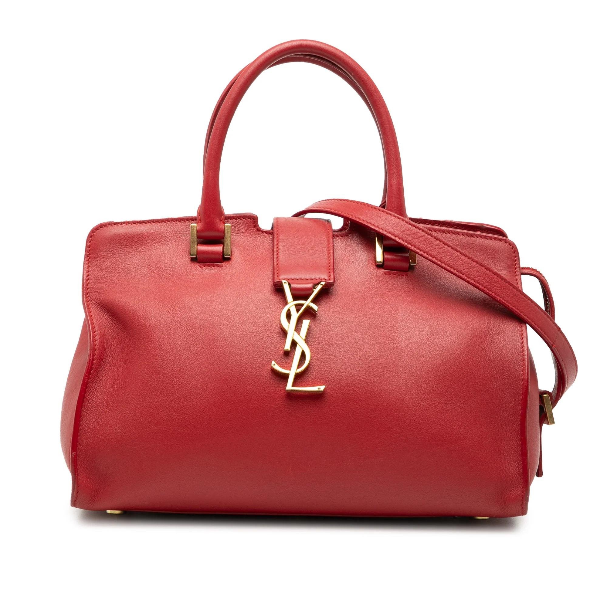 Downtown leather satchel