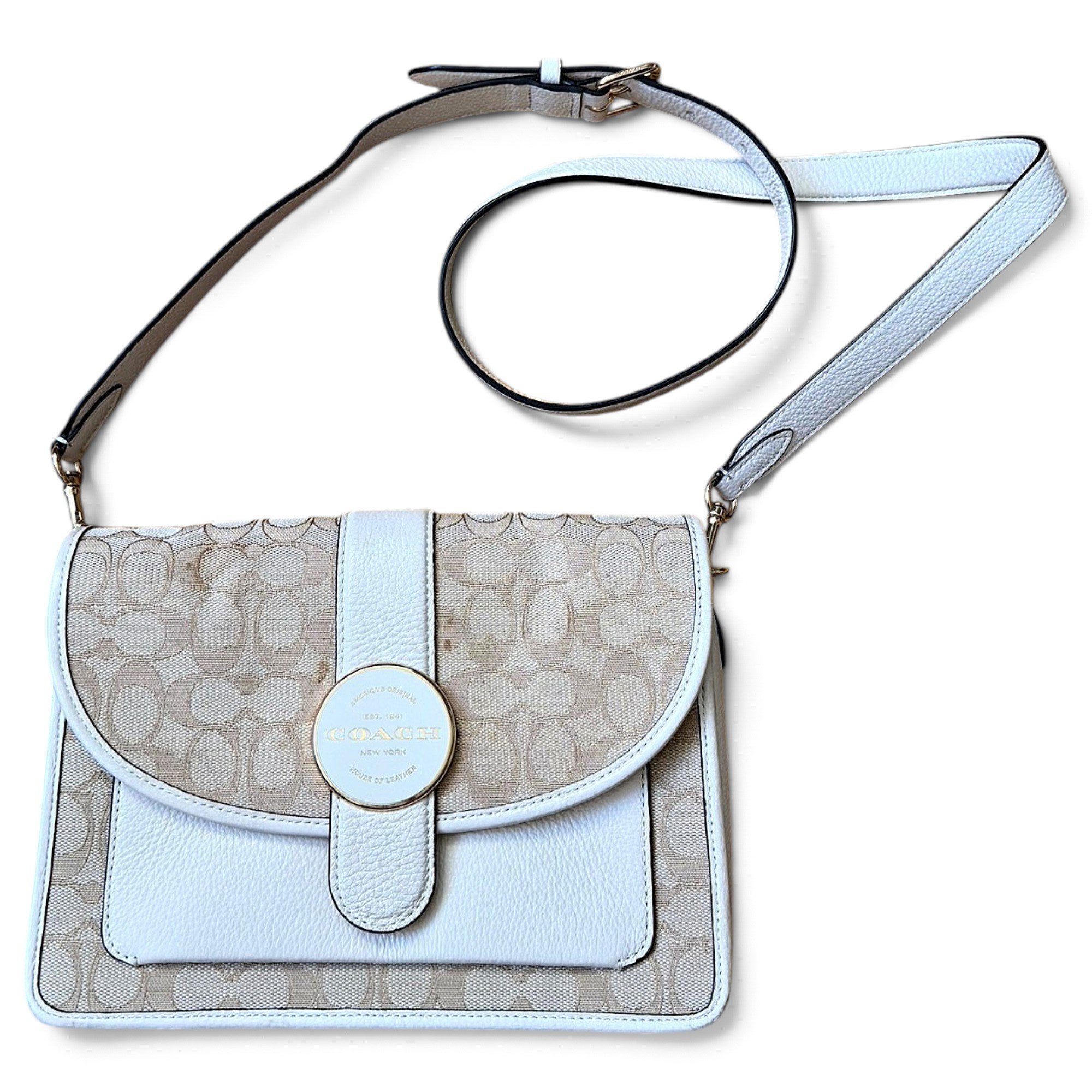 Leather handbag