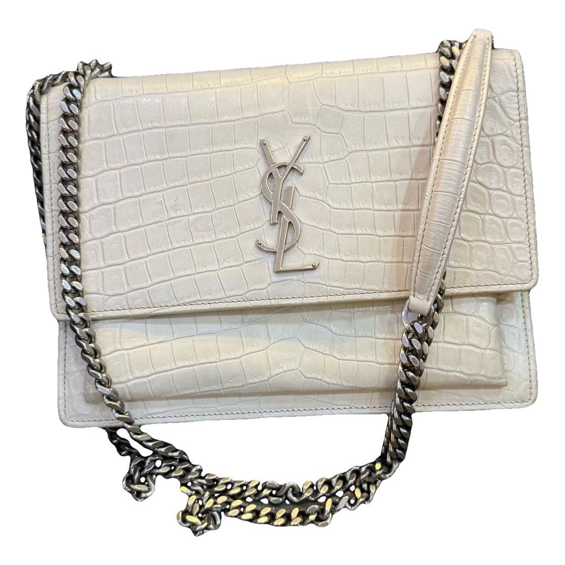 Sunset leather crossbody bag