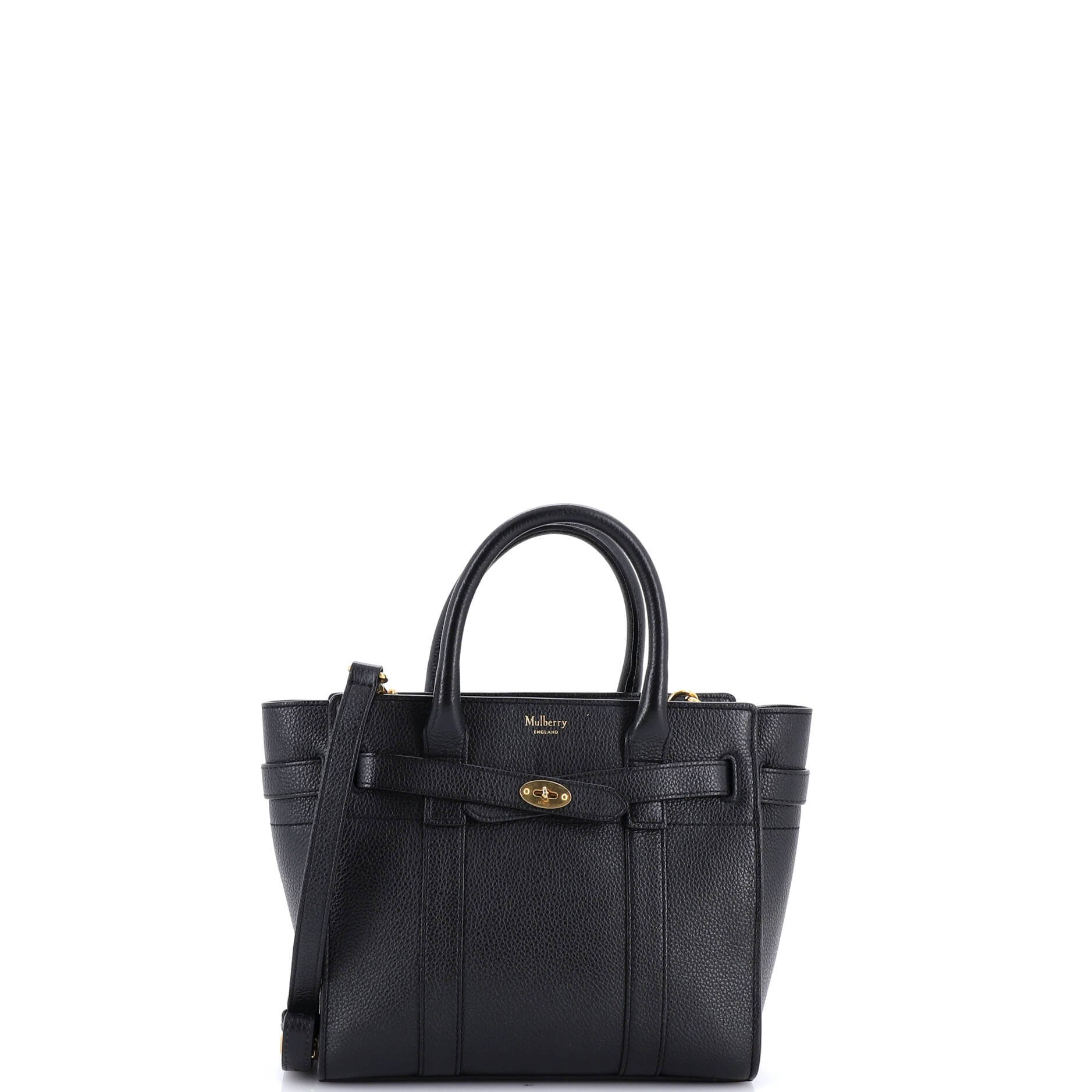 Mulberry Bayswater Zipped Tote Leather Mini