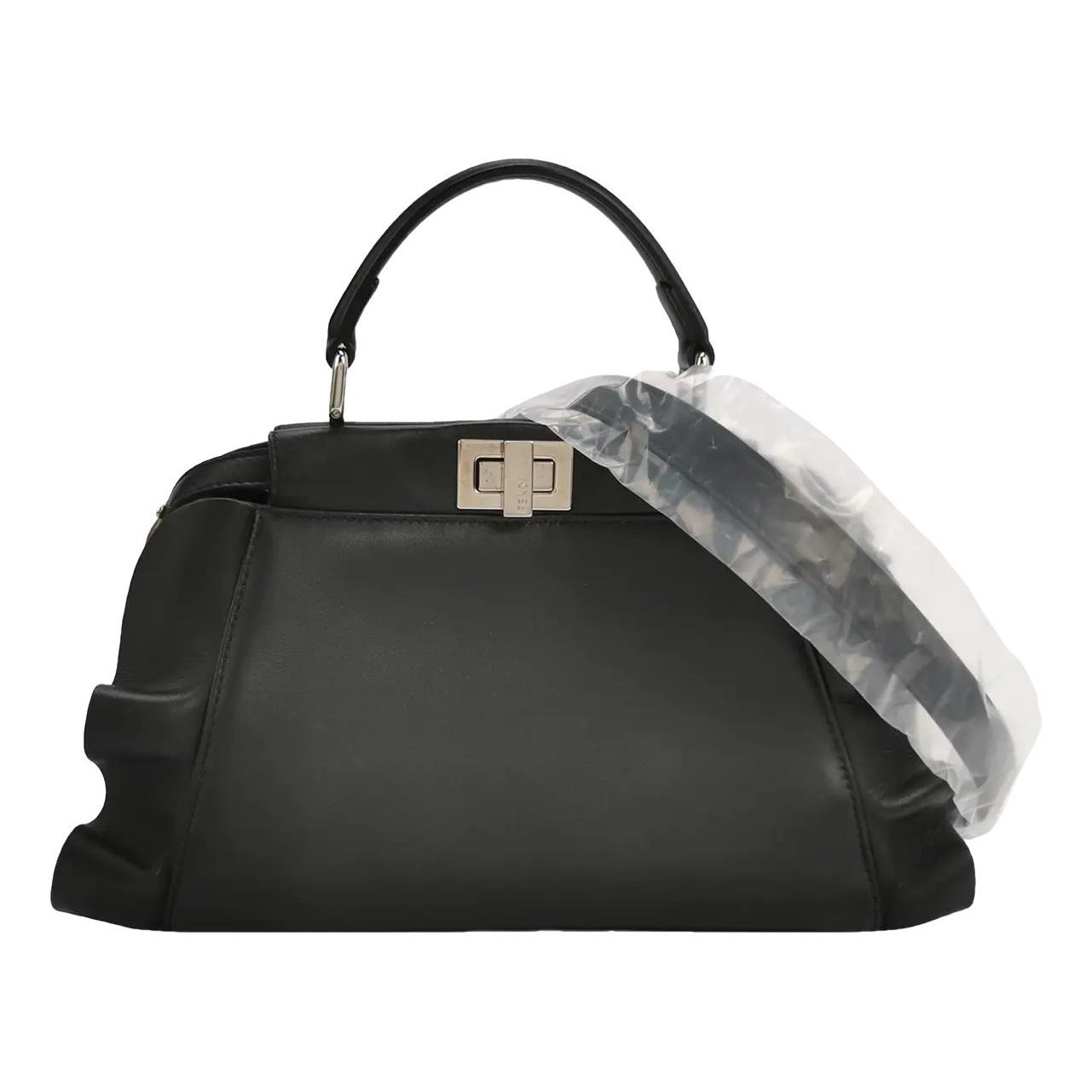 Peekaboo leather handbag