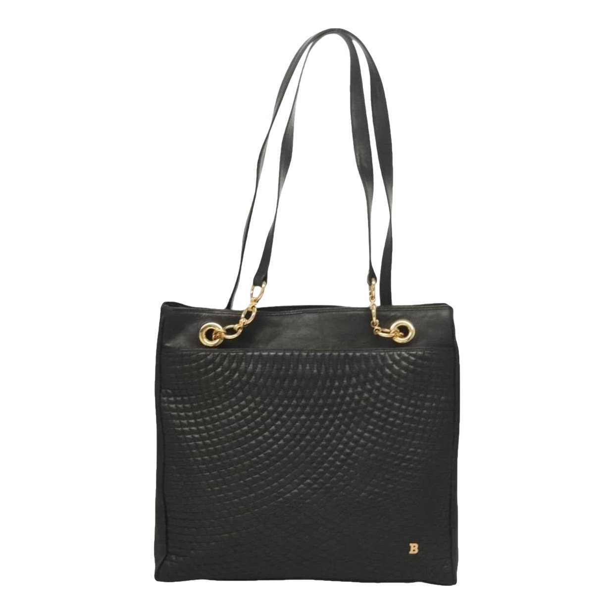 Leather tote