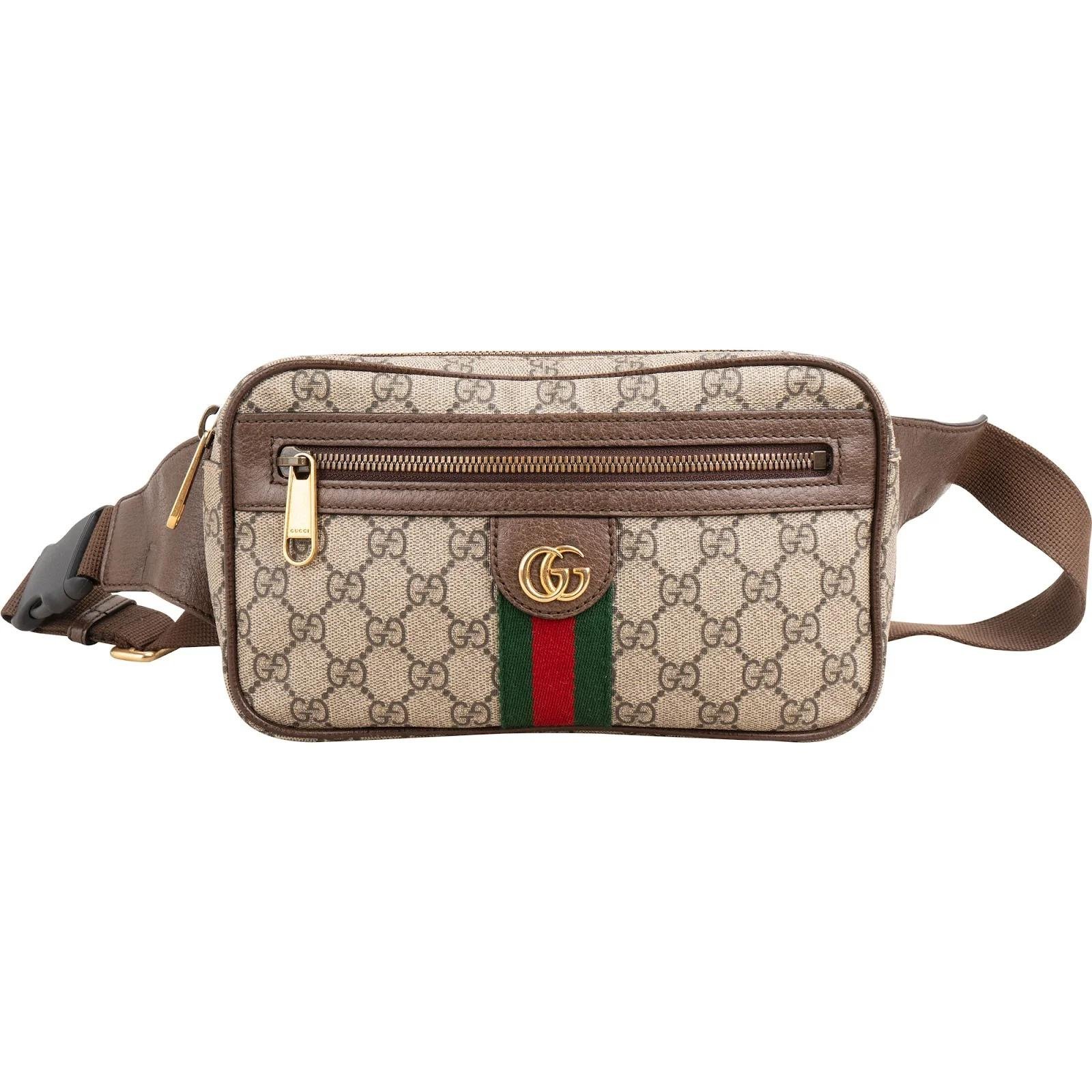 Ophidia leather crossbody bag