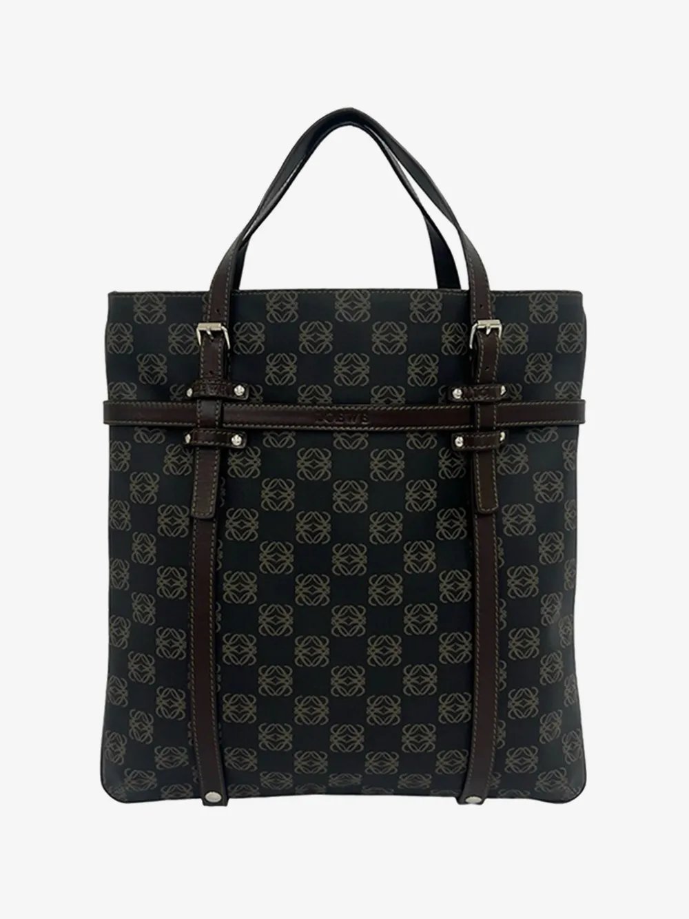 2000-2005 Anagram Coated Canvas tote bag