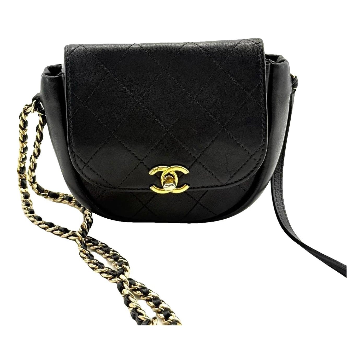 Leather mini bag