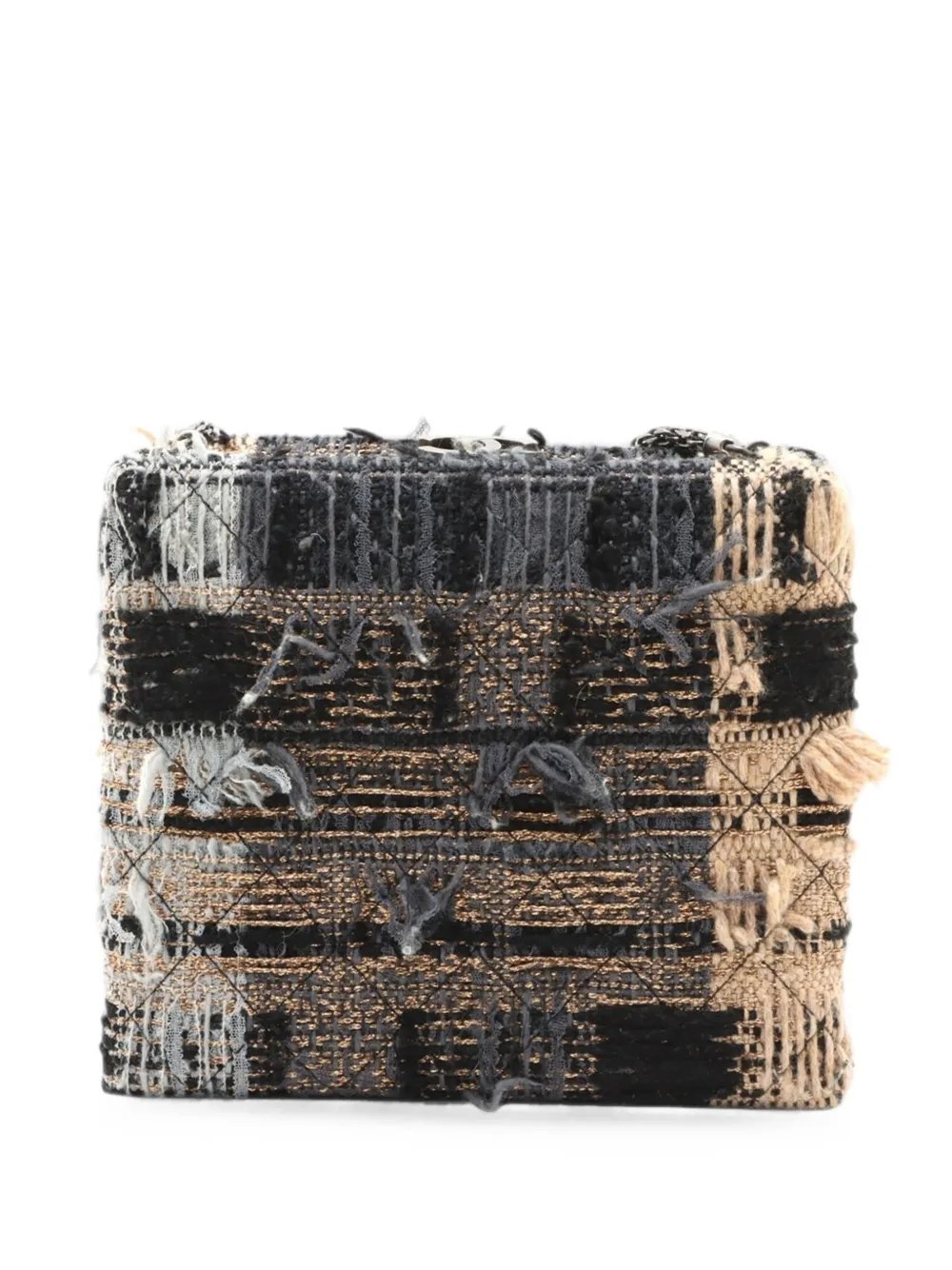 2016-2017 Multicolor Tweed Quadrato Box crossbody bag