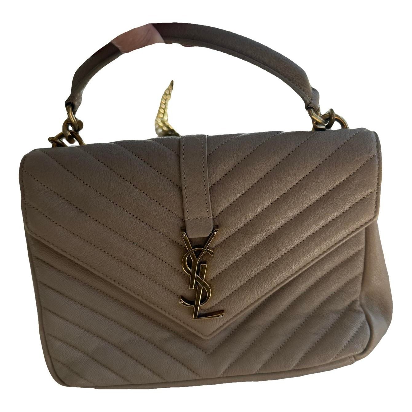 Leather handbag