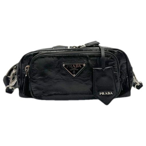 Leather crossbody bag