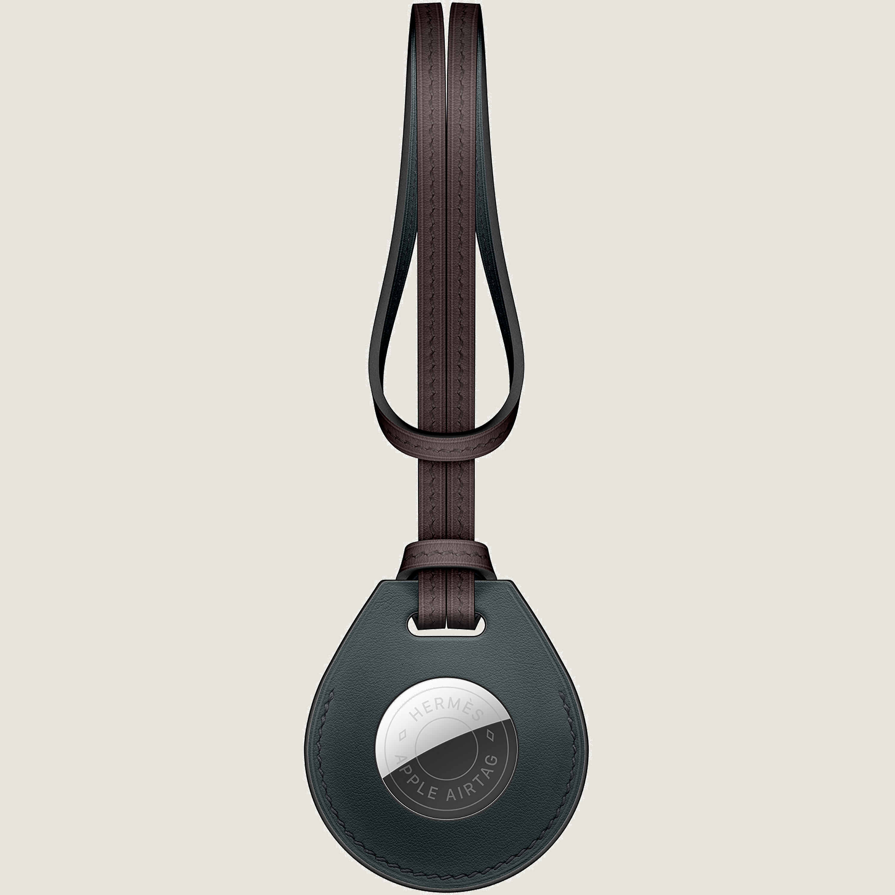 Apple AirTag Hermès bicolor bag charm