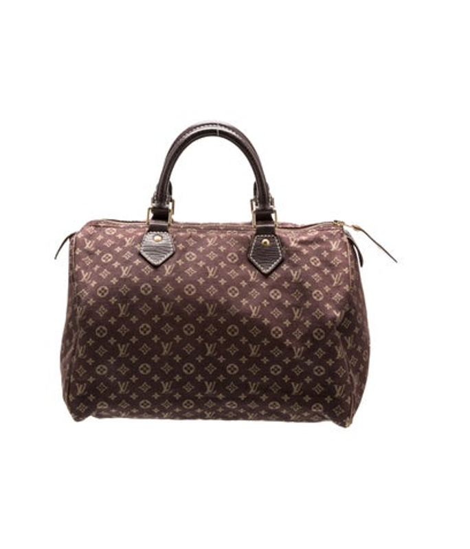 Louis Vuitton Vuitton Monogram Mini Lin Speedy 30