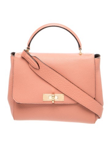 Bally Leather Top Handle Bag