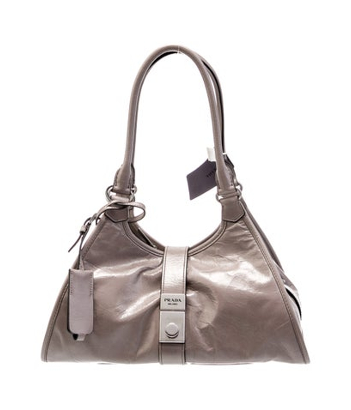 Prada Leather Shoulder Bag Medium W Tags