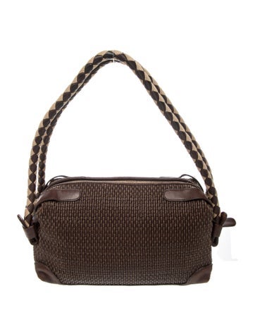 Intrecciato Top Handle Bag Vintage
