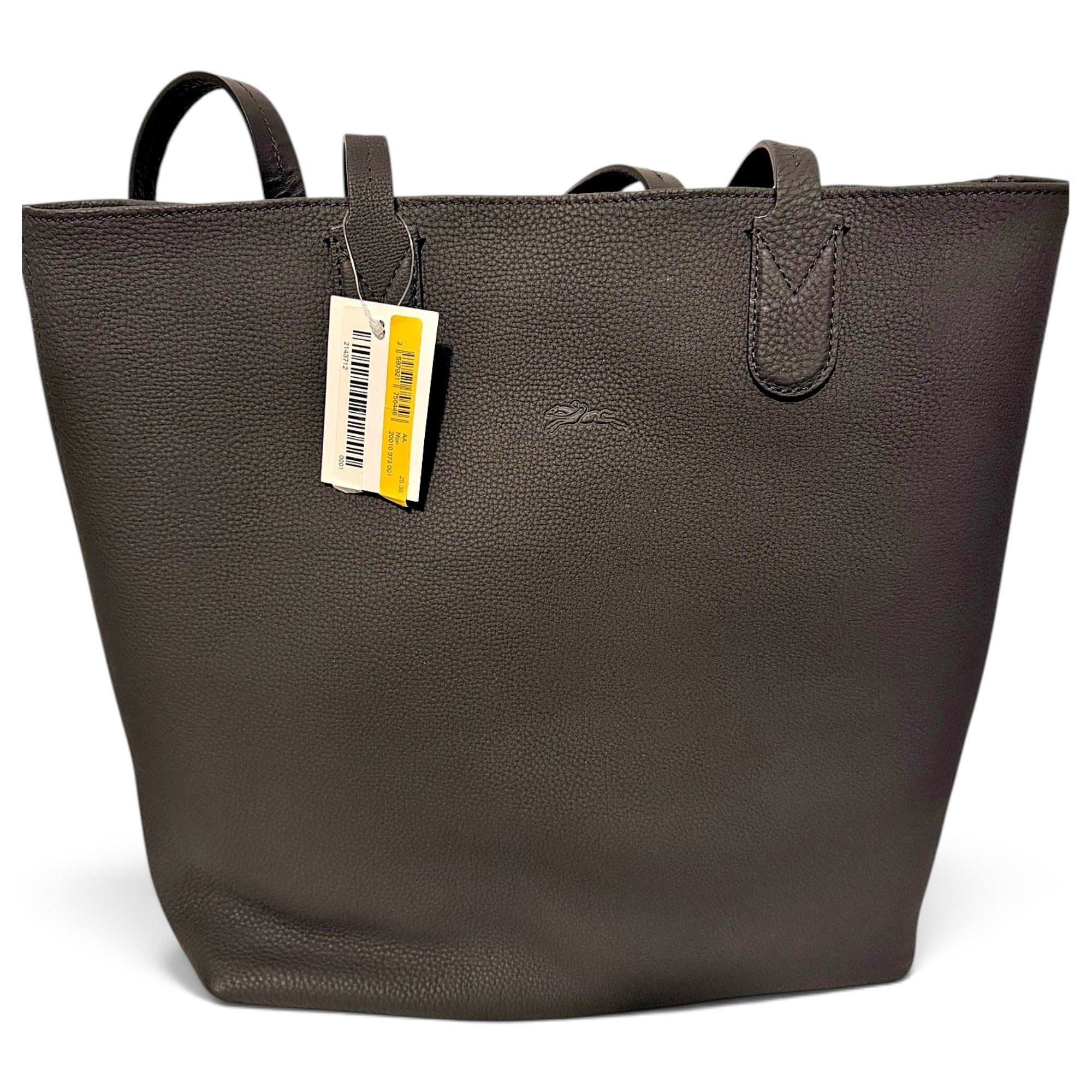 Leather tote