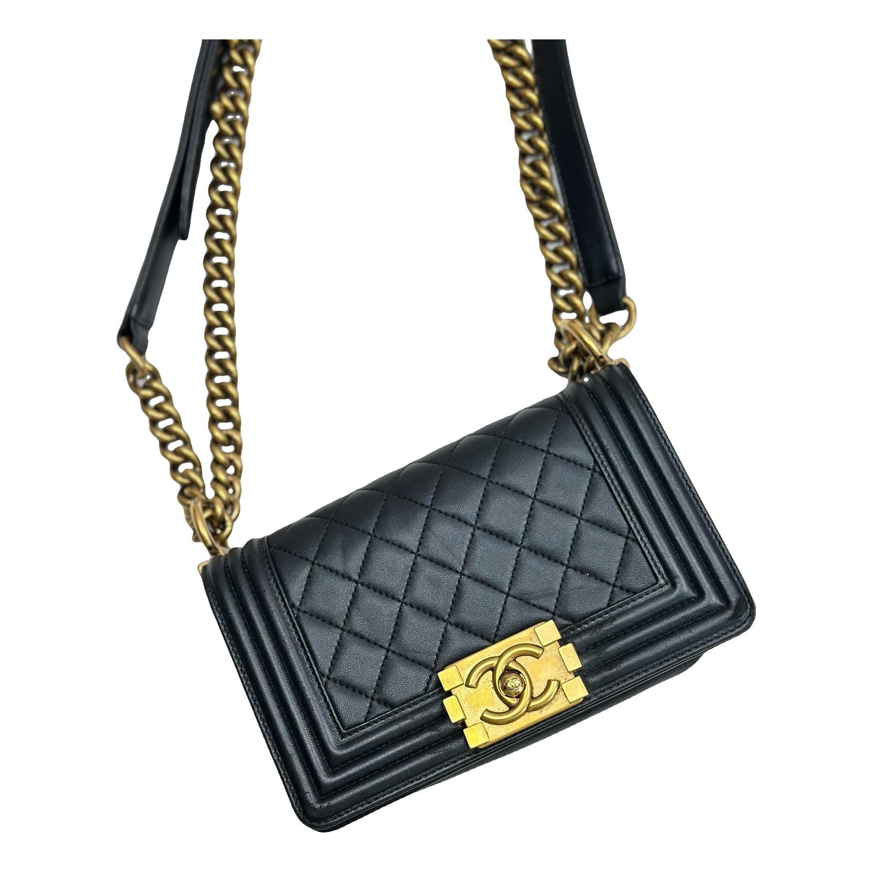 Boy leather handbag