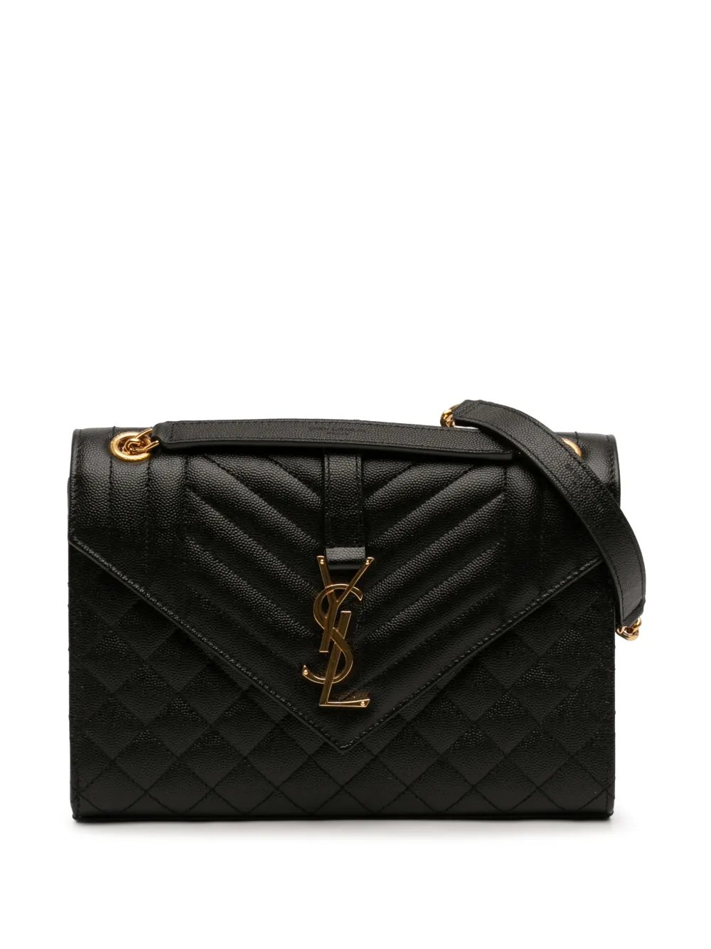2022 Medium Grain De Poudre Triquilt Monogram Envelope Bag shoulder bag