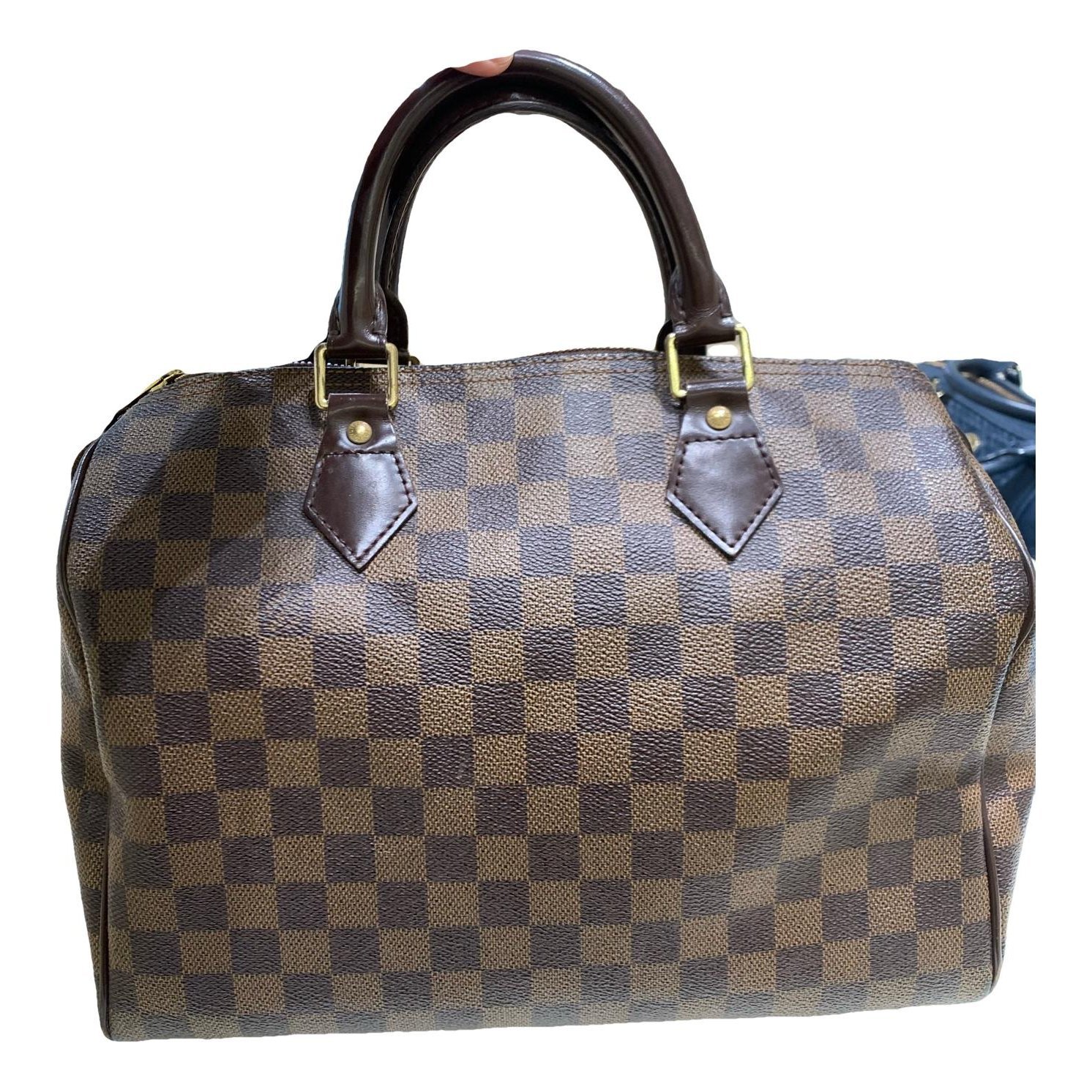 Speedy leather handbag