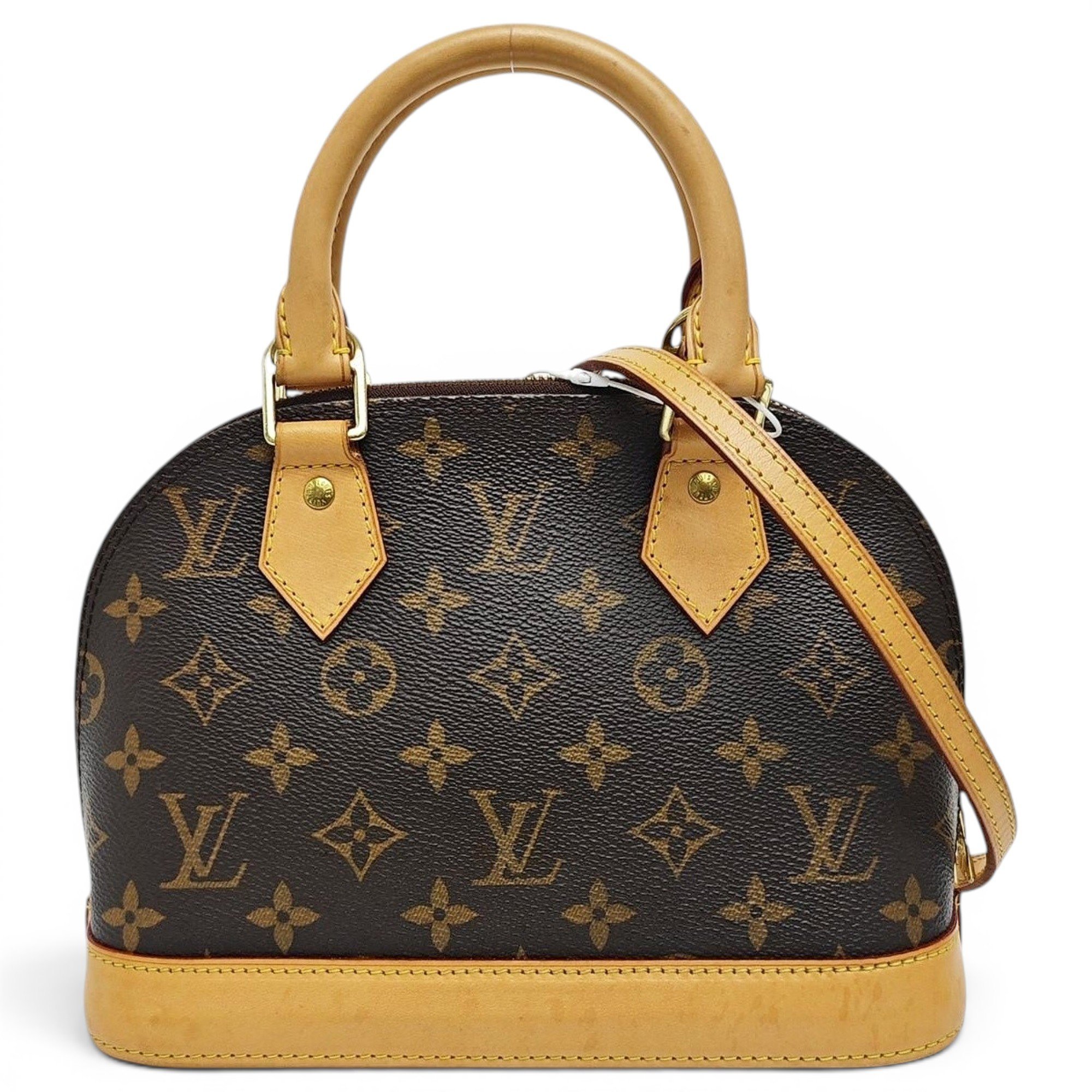 Alma leather handbag