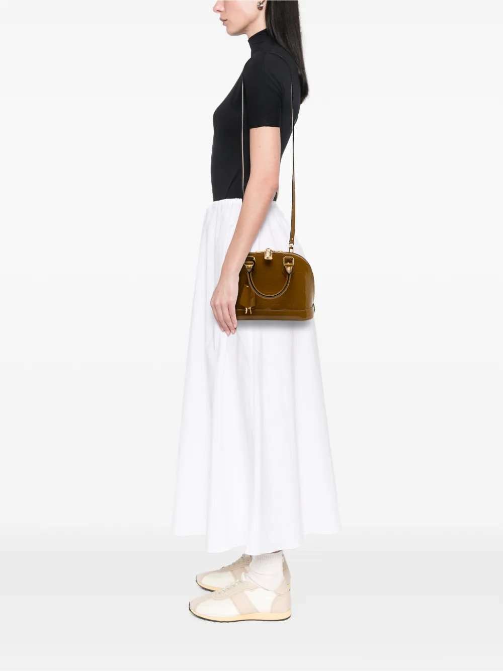 Louis Vuitton 2012 Monogram Vernis Alma BB satchel