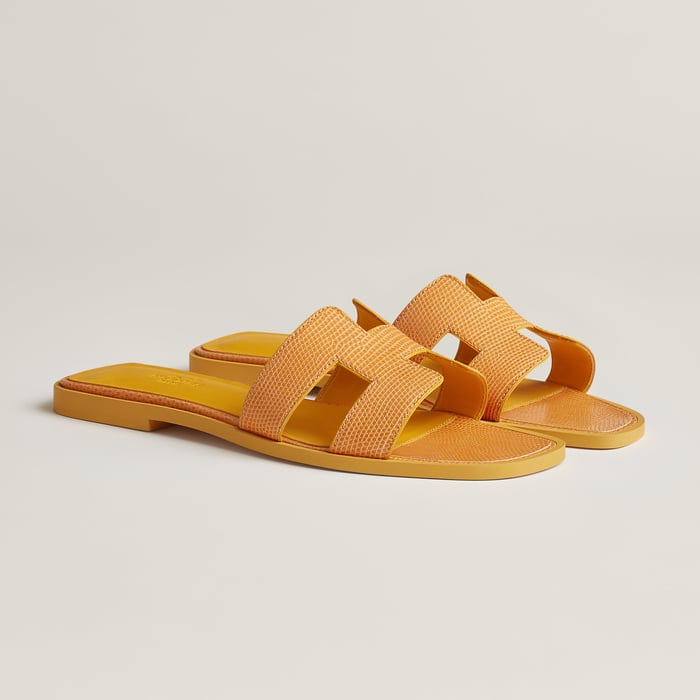 Jaune Bouton d'Or Oran Sandal