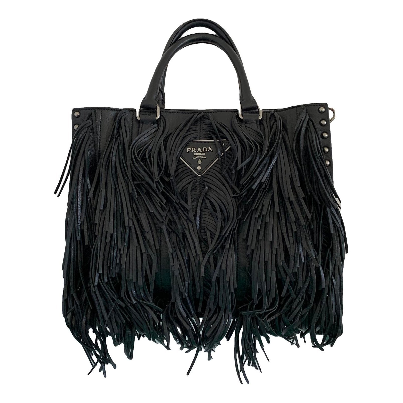 Leather handbag