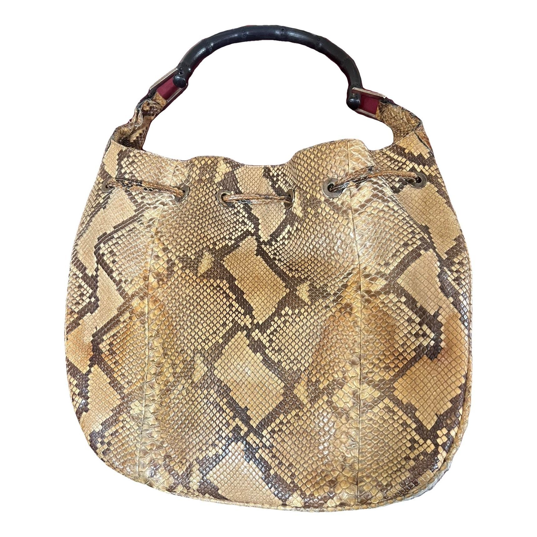 Hobo leather handbag